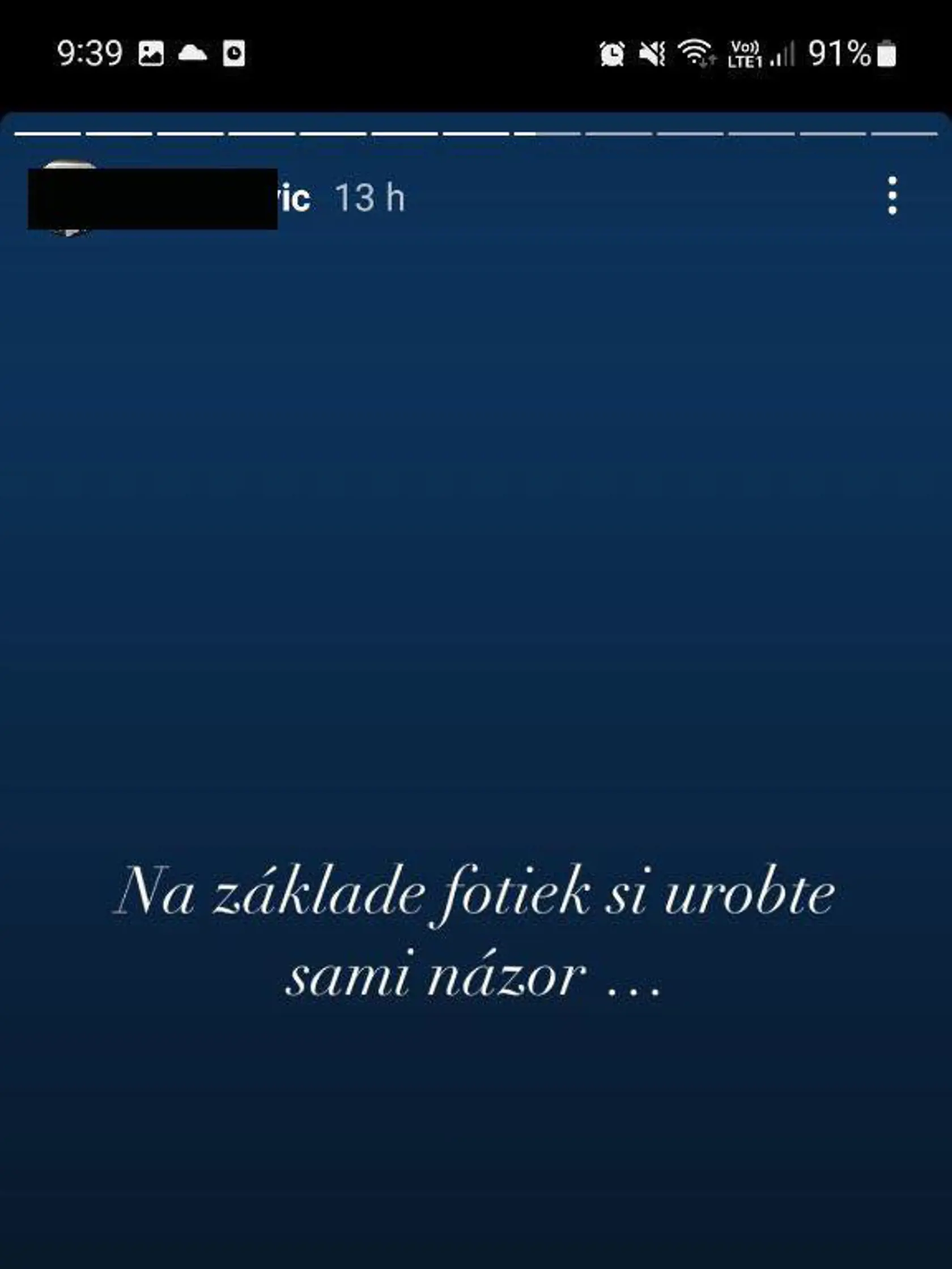 "Na základe fotiek si urobte sami názor..."