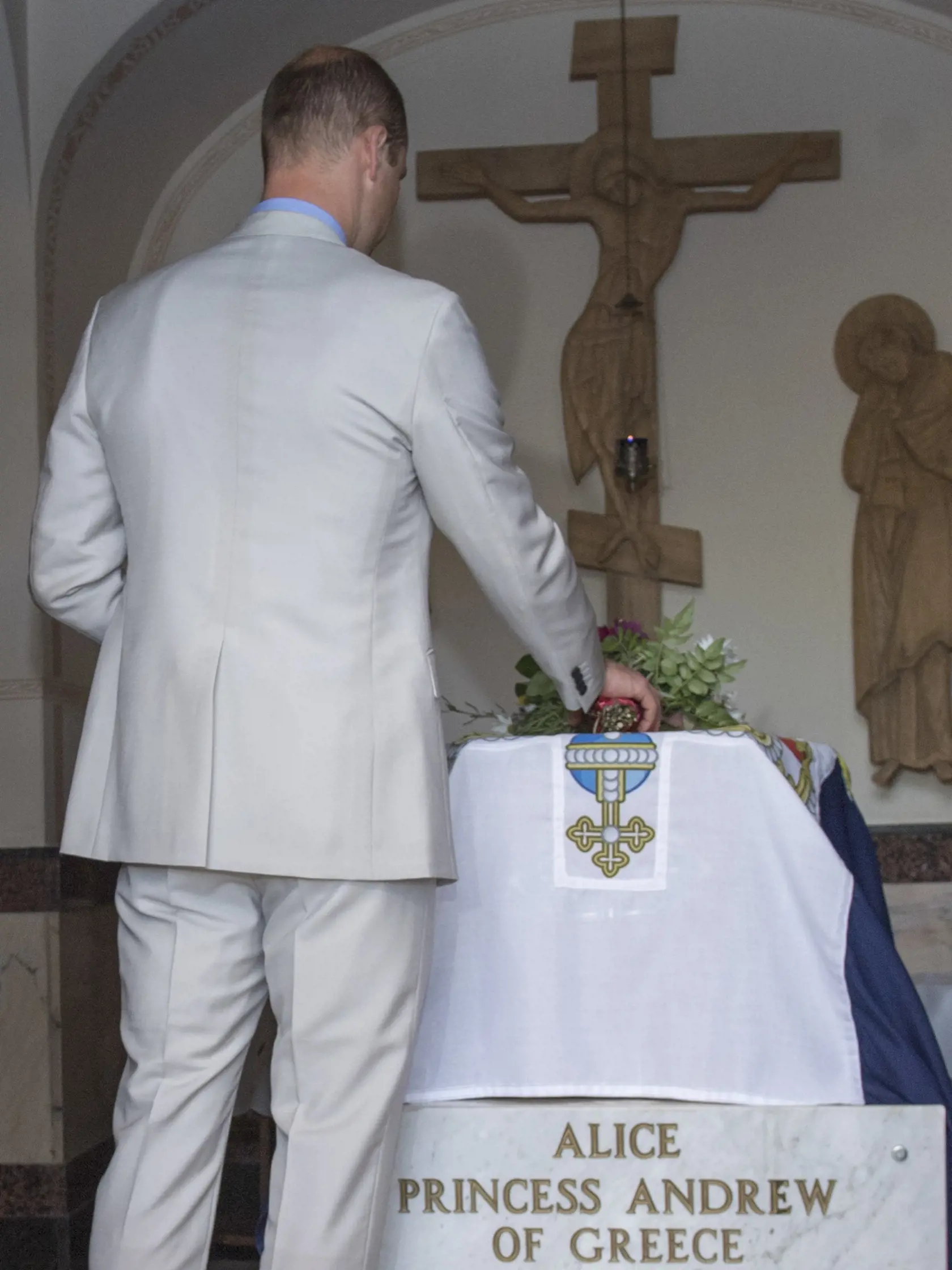 V roku 2018 princ William navštívil Jeruzalem aj hrob svojej prastarej mami princeznej Alice. Jej voľou bolo, aby bola pochovaná na olivovej hore.