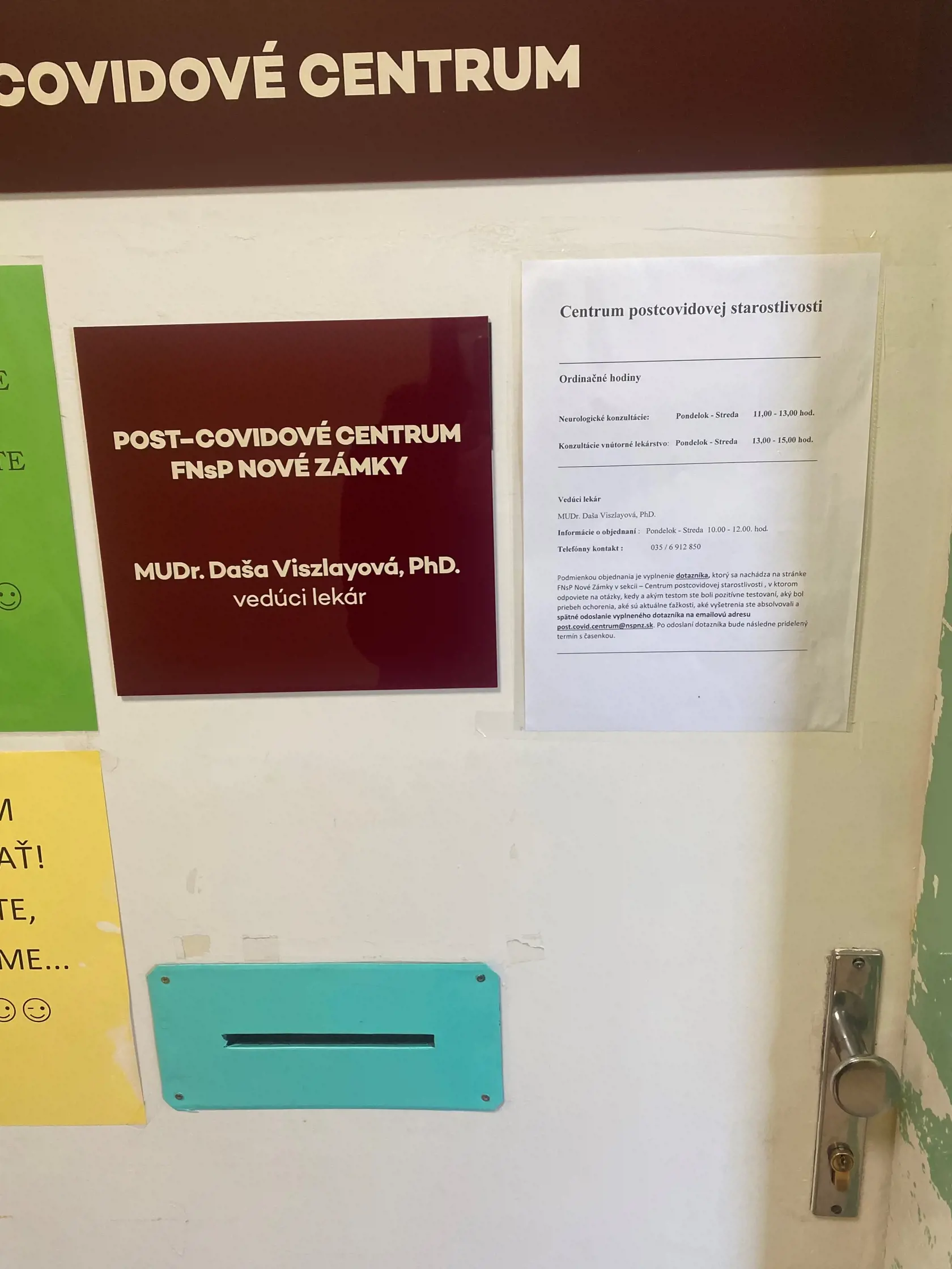 Centrum funguje 3 dni v týždni - pondelok až stredu – v rôznych časoch.
