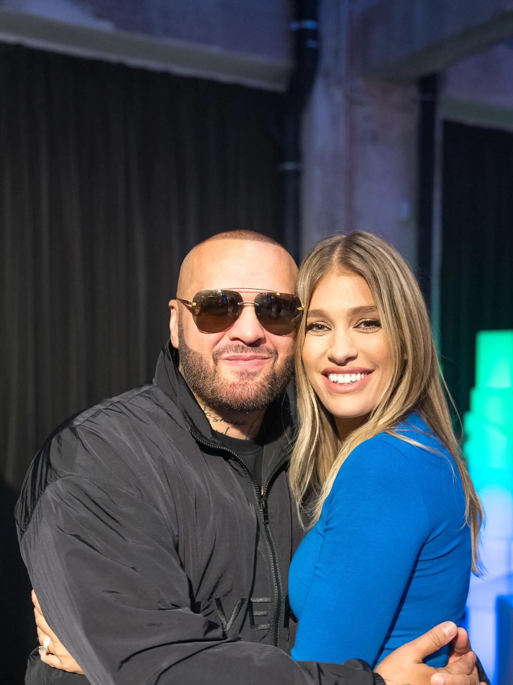Párty TV JOJ: Jasmina Alagič s manželom Rytmusom.