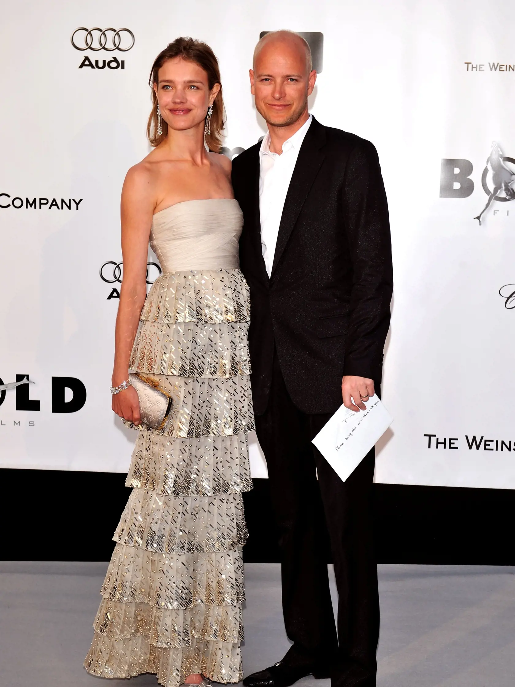 Natalia Vodianova a jej prvý manžel, britský aristokrat Justin Portman.