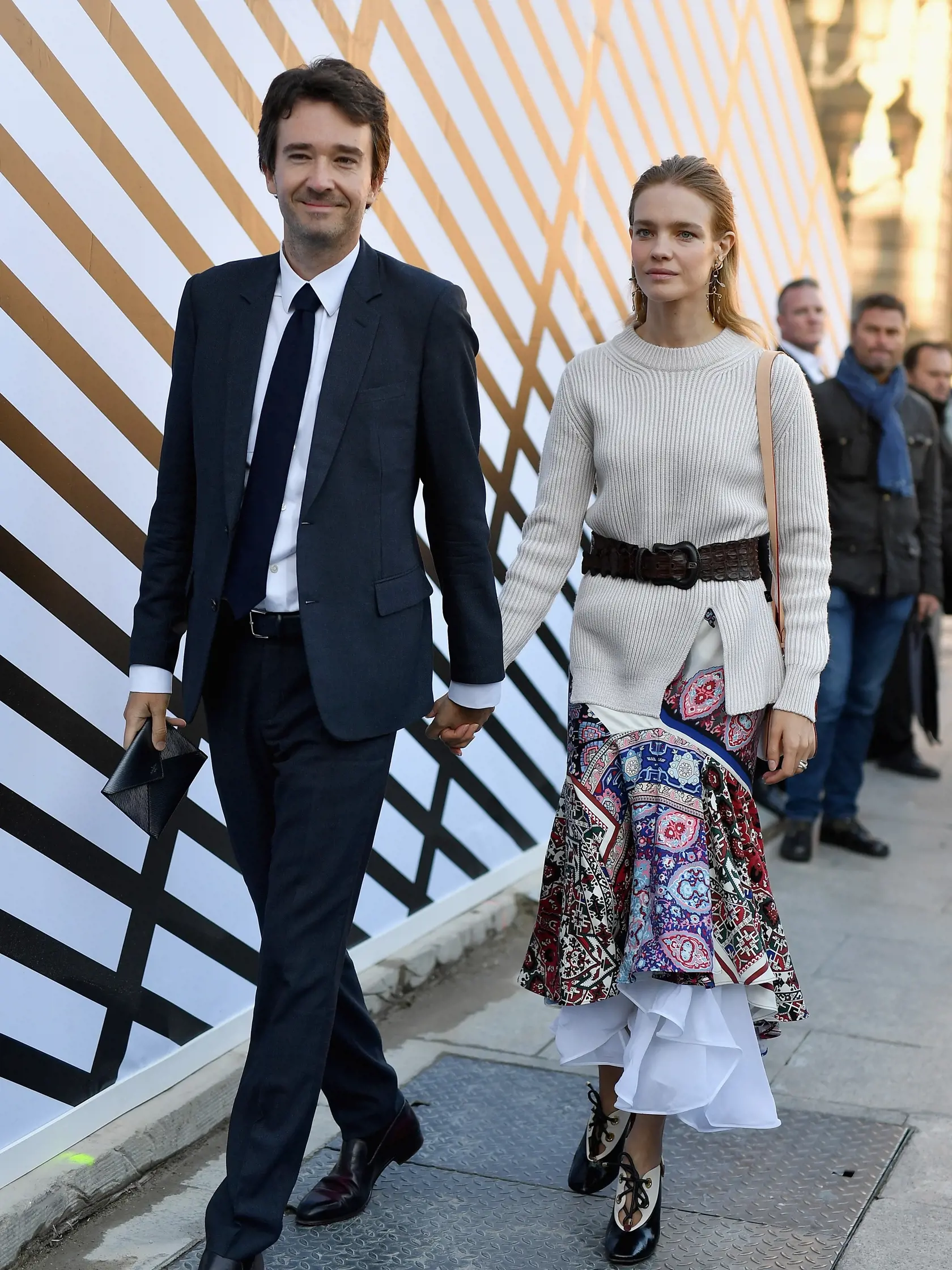 Natalia Vodianova so svojím druhým manželom, francúzskym obchodníkom Antoinem Arnaultom.