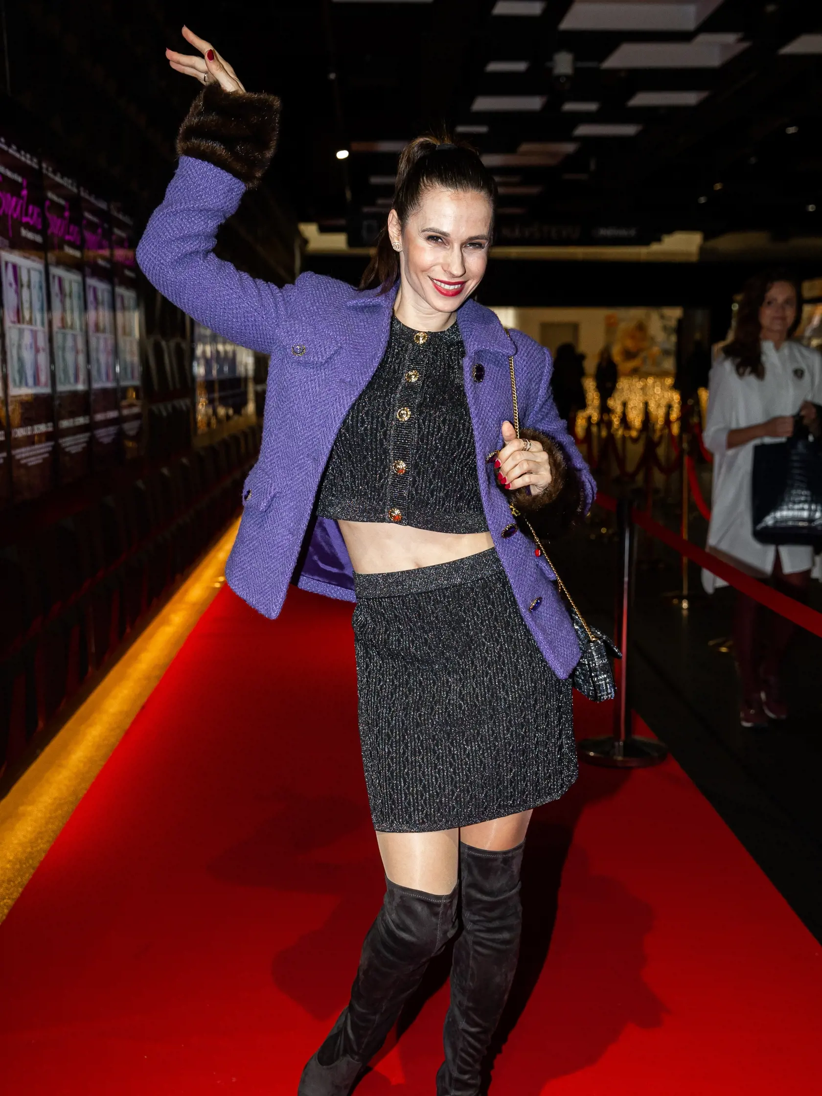 Premiéra filmu  Superžena  v Bratislave. Na snímke Katarína Ivanková.