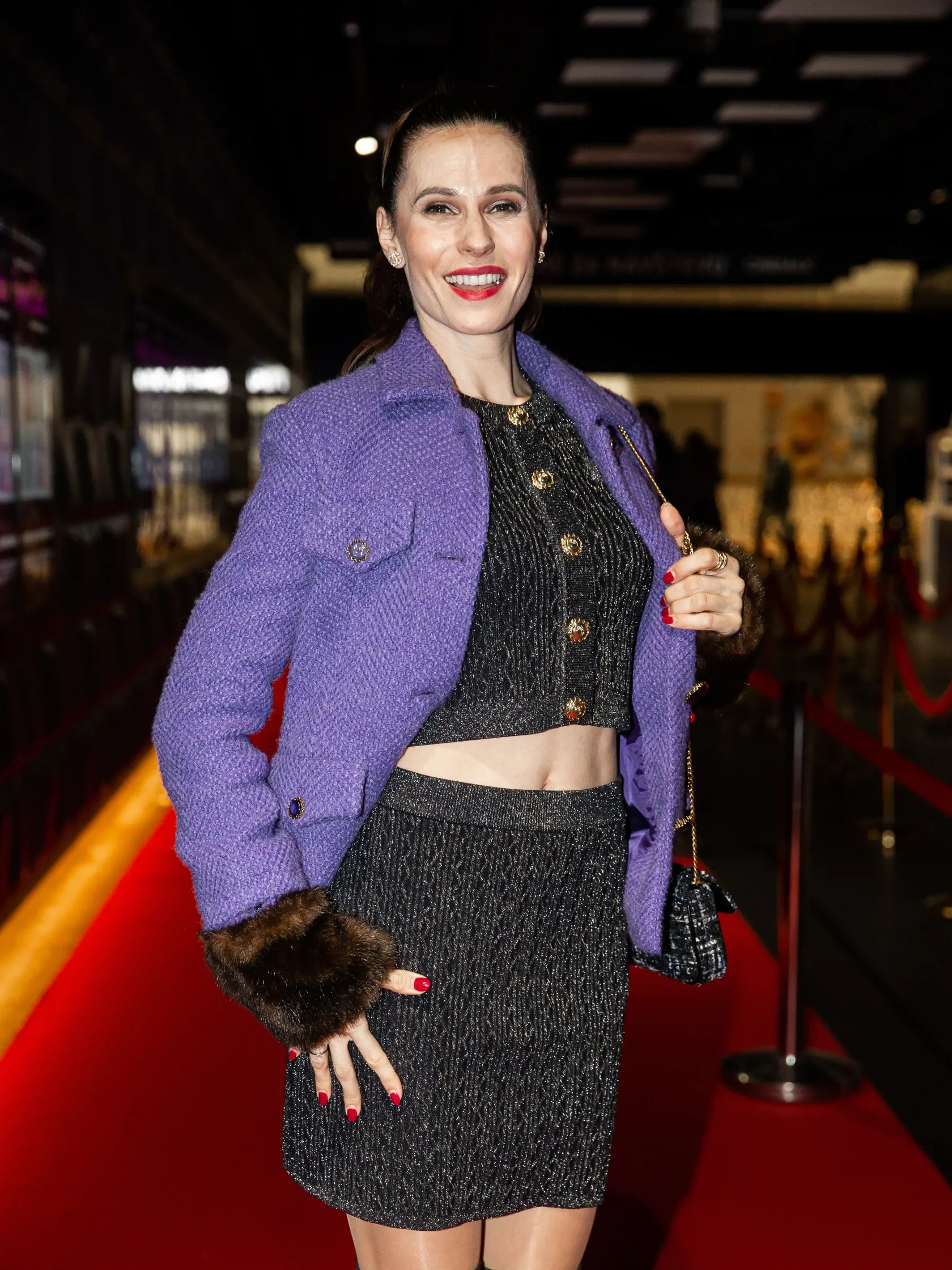 Premiéra filmu  Superžena  v Bratislave. Na snímke Katarína Ivanková.