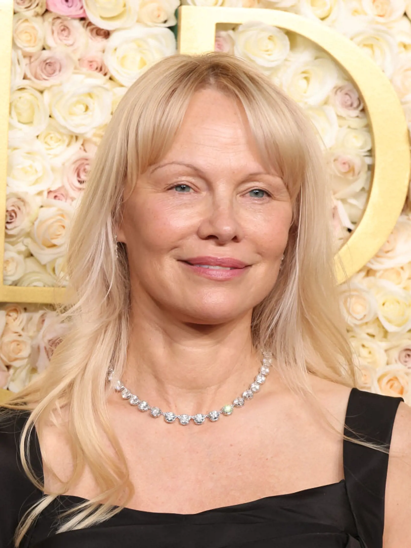Pamela Anderson opäť bez mejkapu.