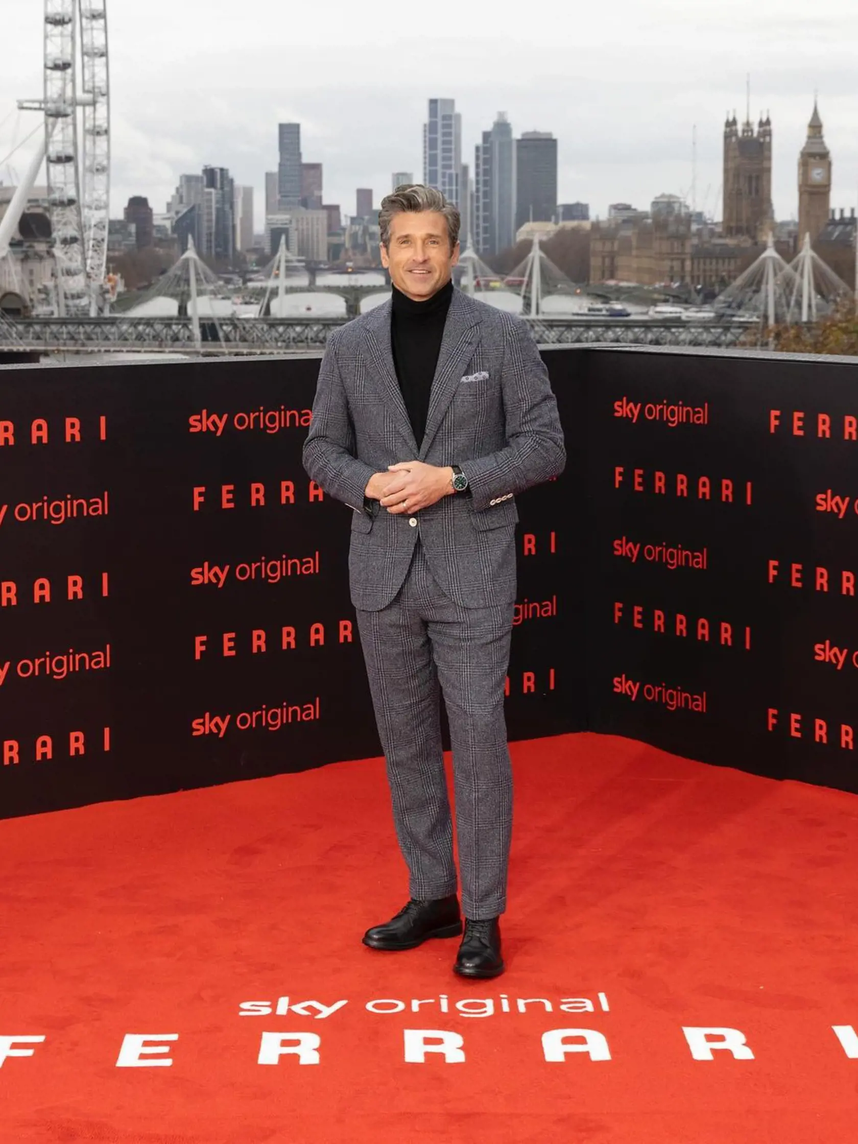 Patrick sa stal tohto roku najsexu mužom na svete, pritom slávu žne za film Ferrari.