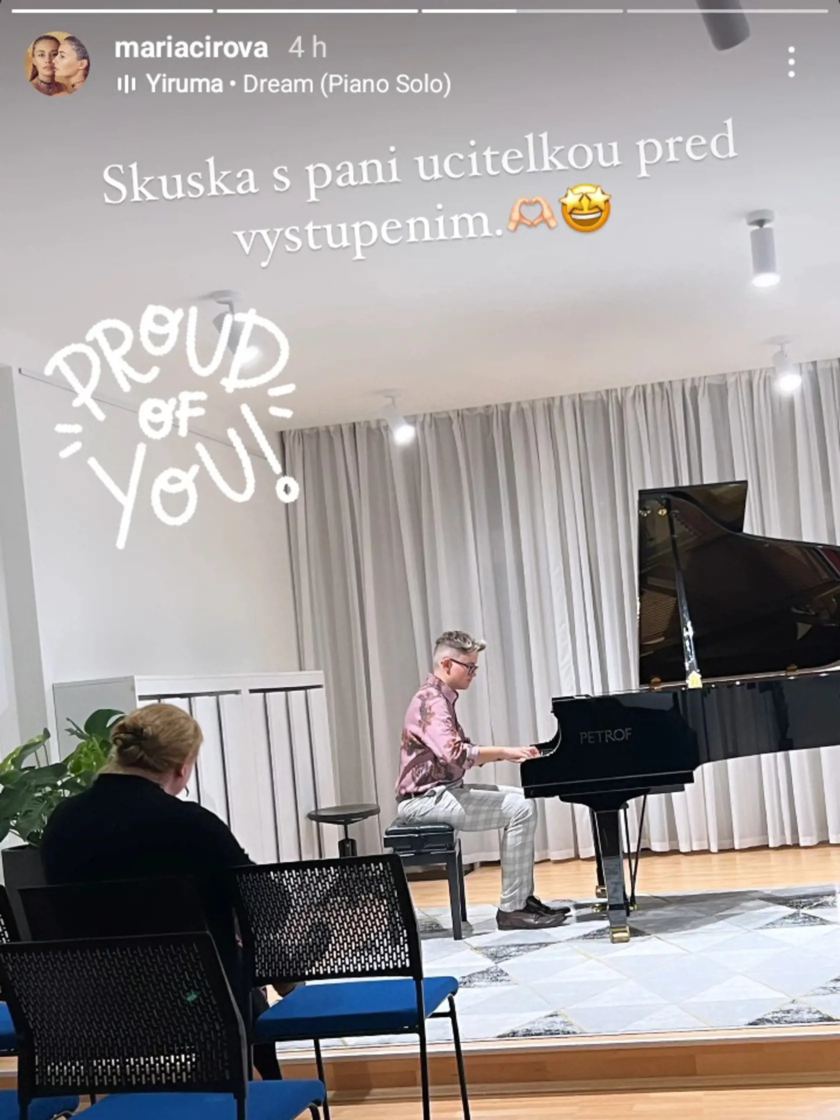 Hugo Kachút je vysoký mladý muž.