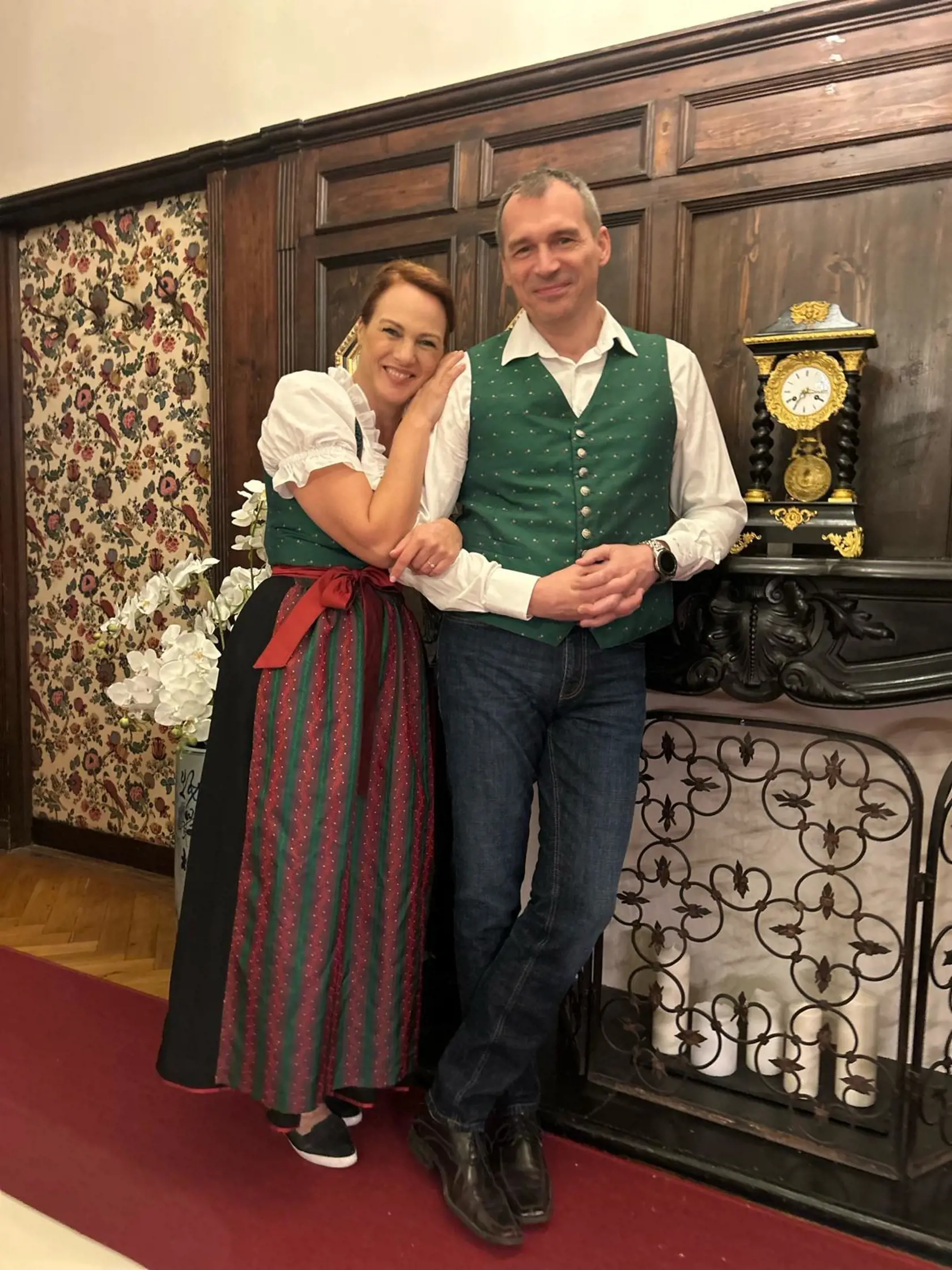 Adriana Poláková s rakúskym partnerom Christianom.