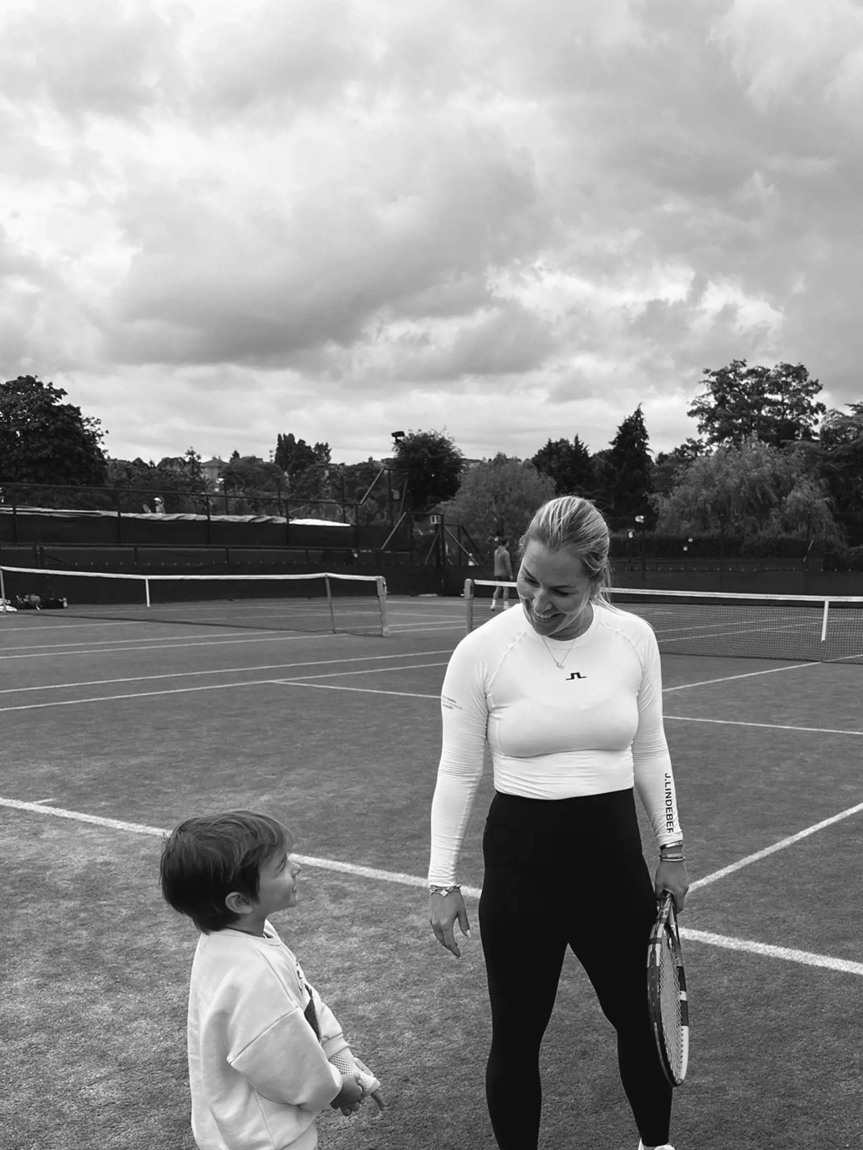 Dominika Cibulková sa na Wimbedon vrátila po šiestich rokoch a zobrala aj svojho synčeka Jakubka.