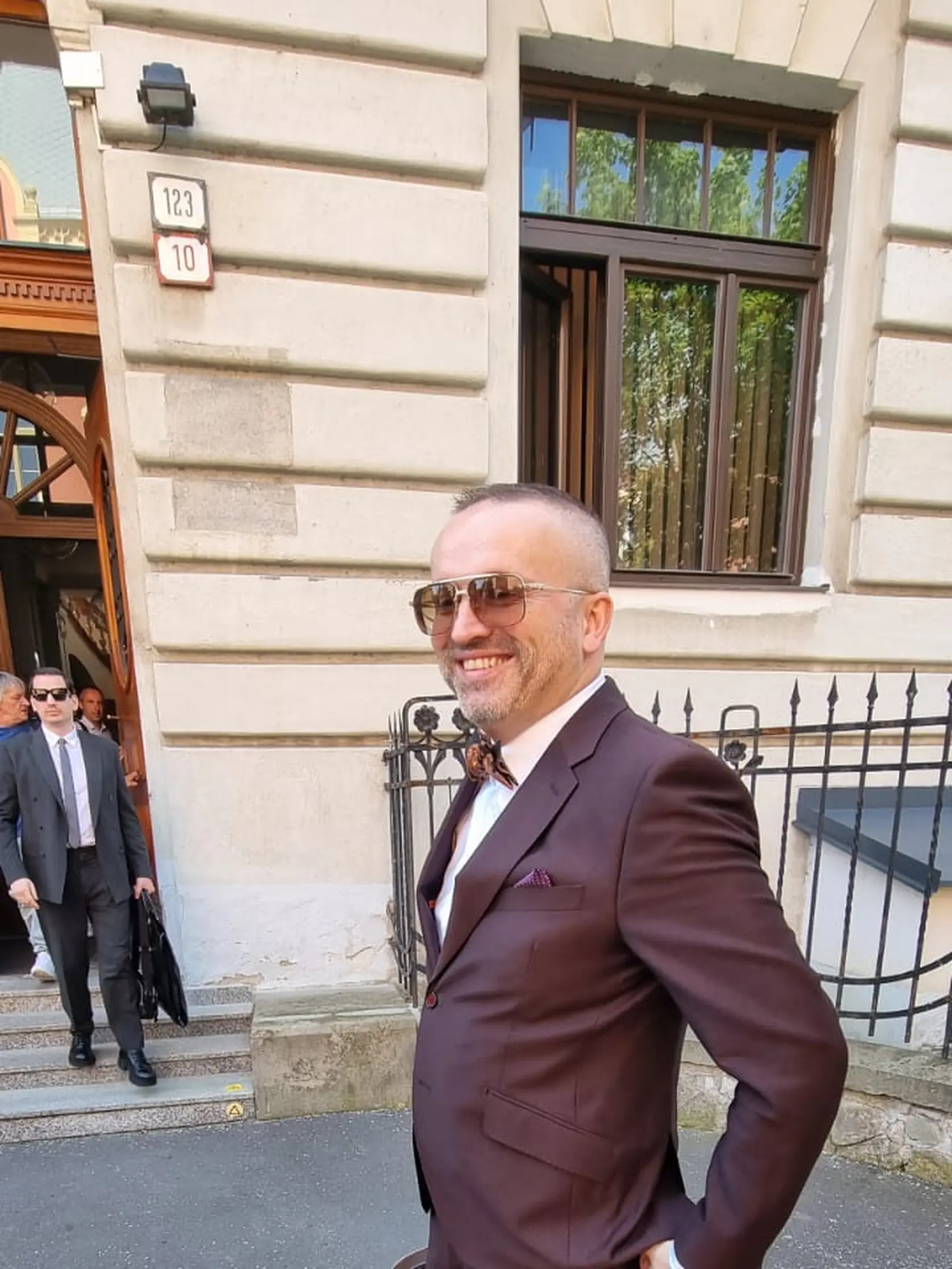 Pčolinskému nechýbala dobrá nálada. 