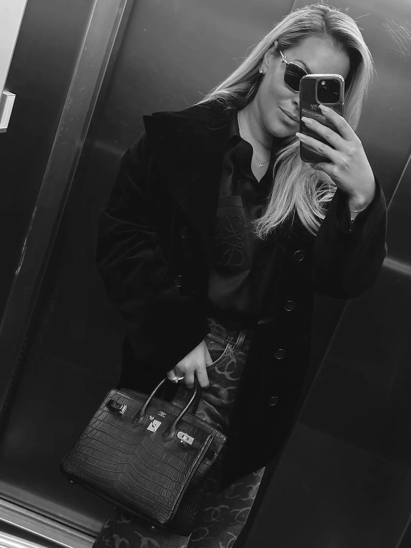 Dominika na jednom z posledných záberov.