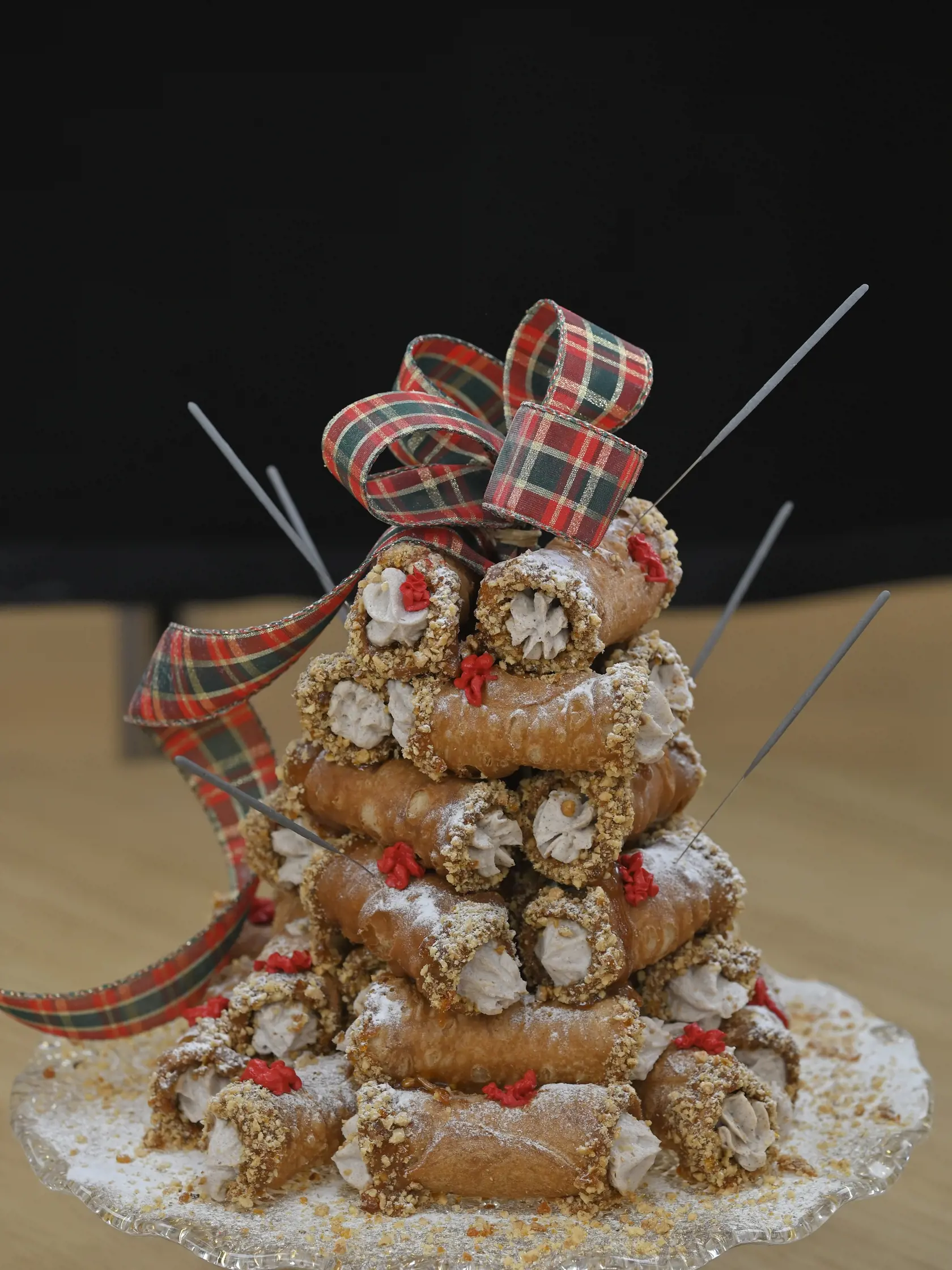 Vianočný stromček cannoli vyžaduje viac času, no výsledok je MŇAM!