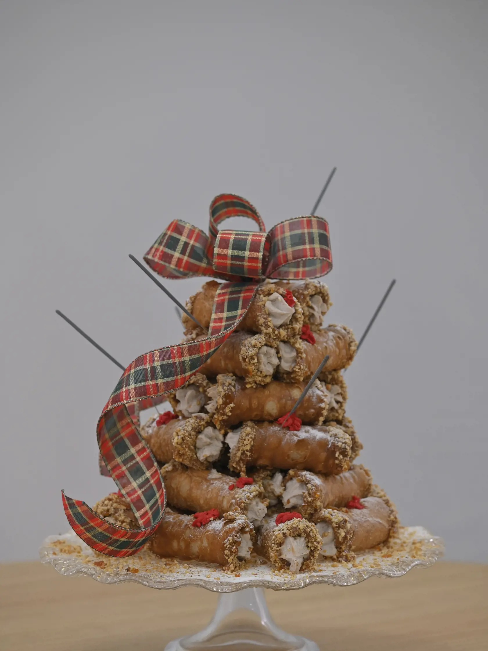 Vianočný stromček cannoli vyžaduje viac času, no výsledok je MŇAM!