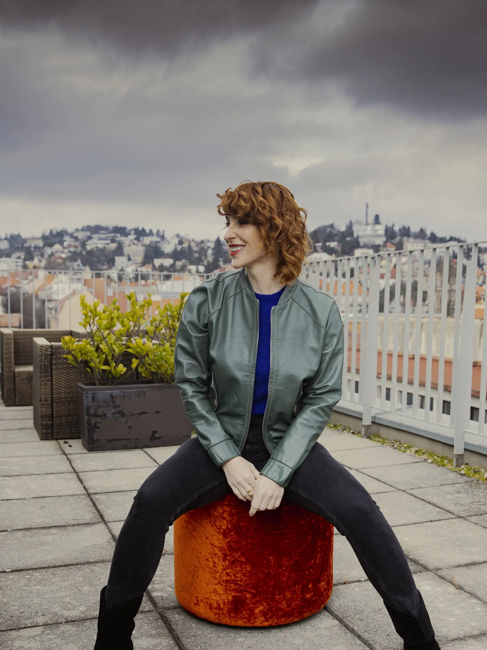 Na snímke Éva „Vica“ Kerekes, slovenská herečka maďarskej národnosti.