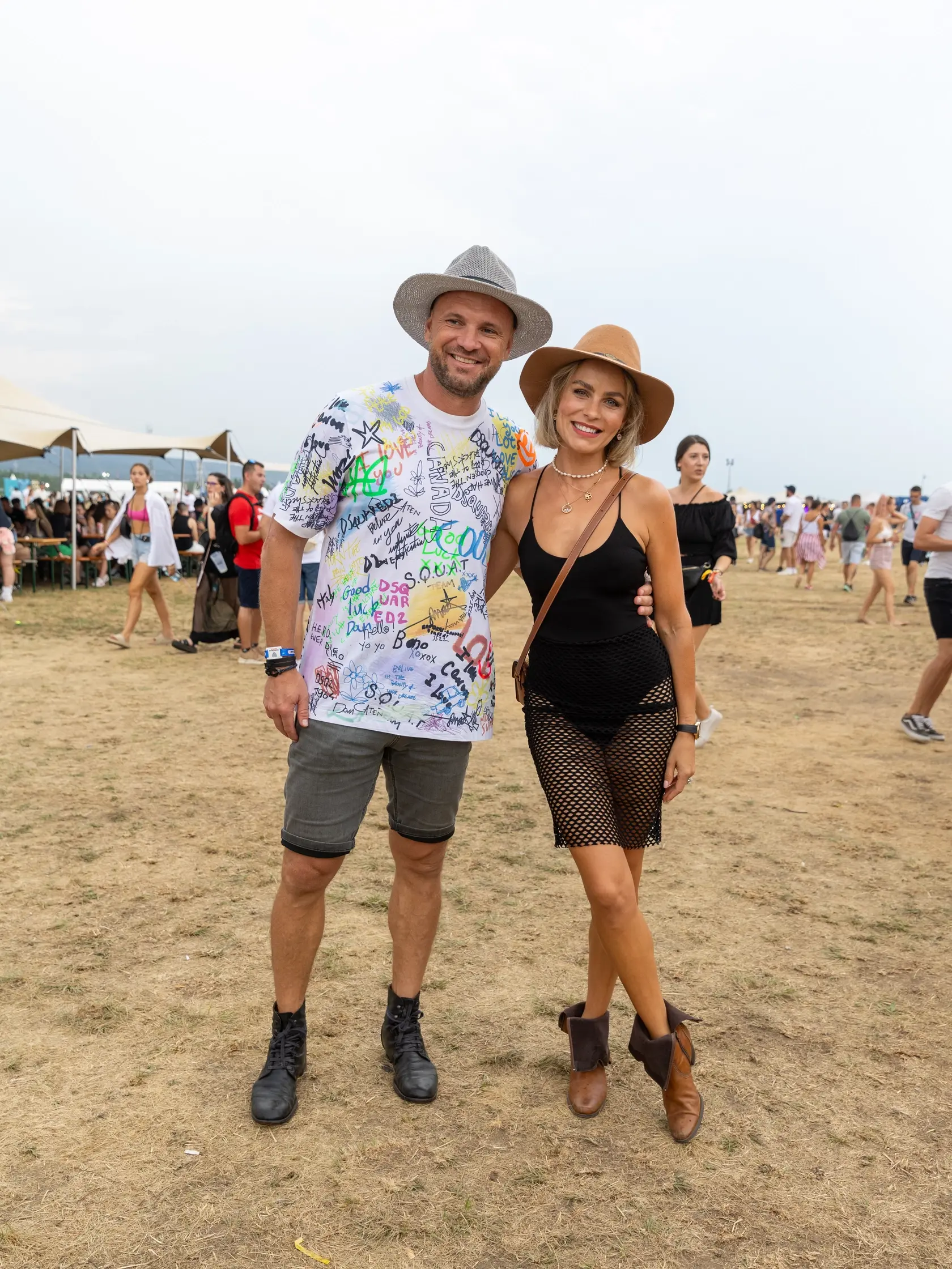 Lovestream 2024, sobota - Festival si užili aj manželia Gáboríkovci. 