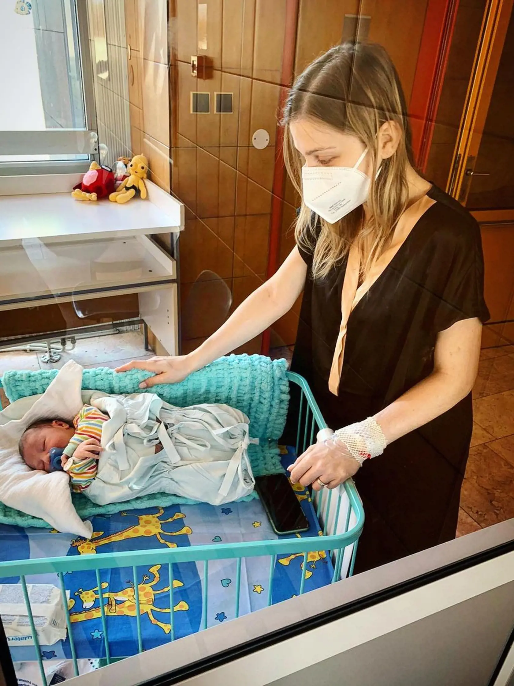 Dominika porodila zdravého synčeka.