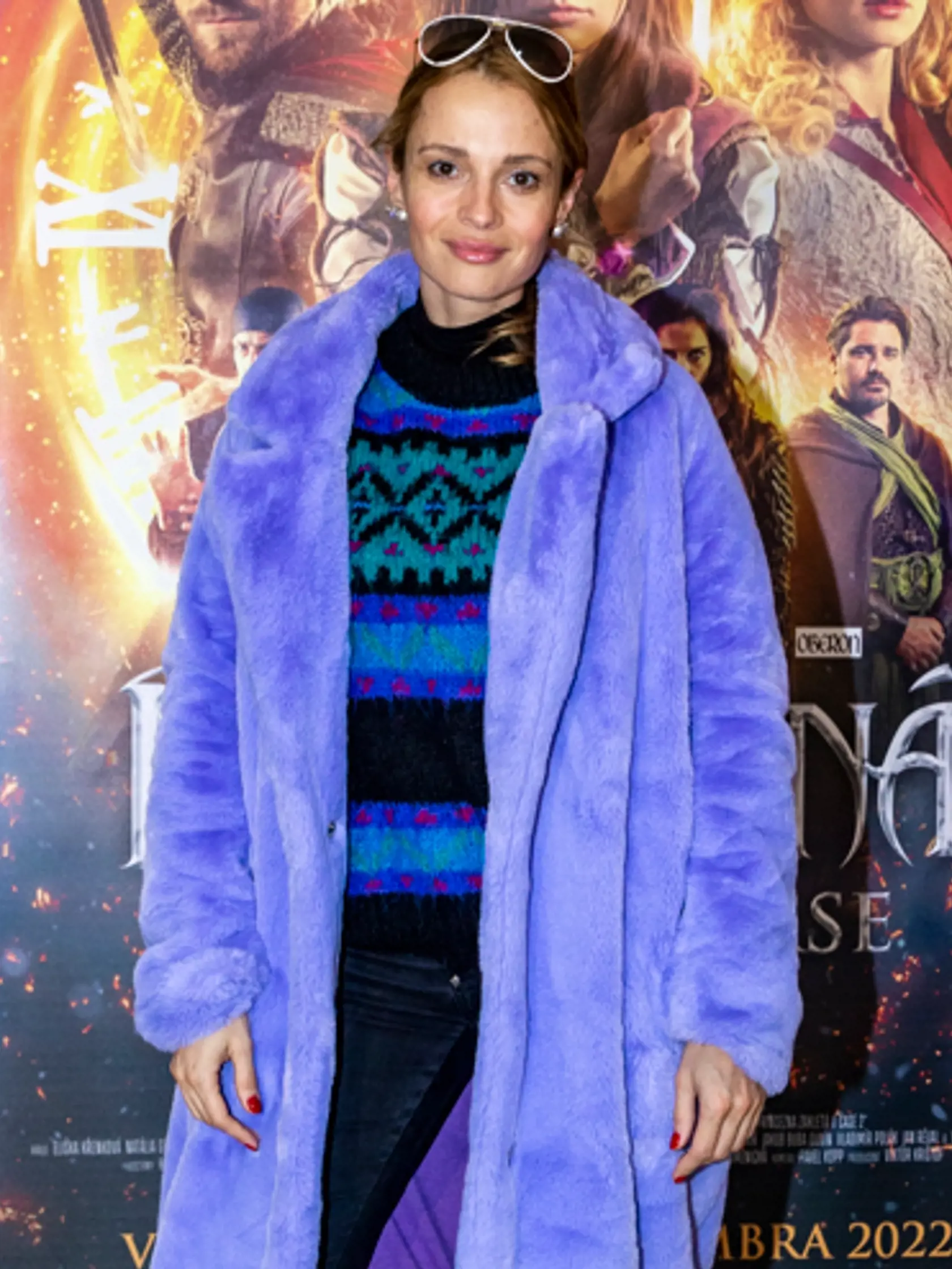 Lívia Bielovič na premiére fantasy rozprávky Princezná zakliata v čase II.