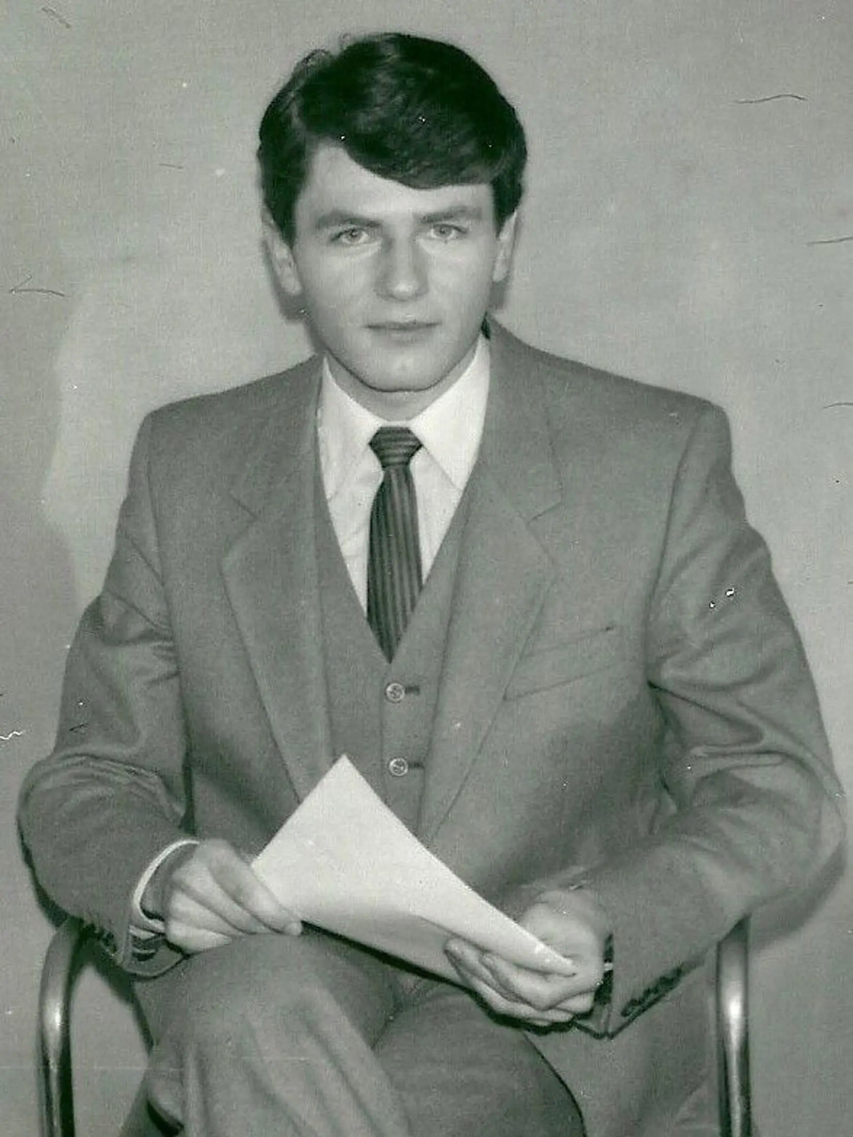 Takto vyzeral Miloš vo svojich začiatkoch.