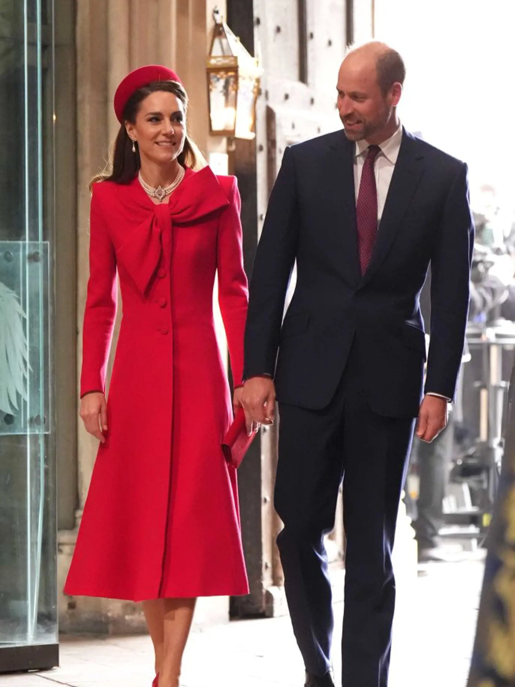 Princezná Kate a princ William sa na seba usmievali a prejavovali si náklonnosť.