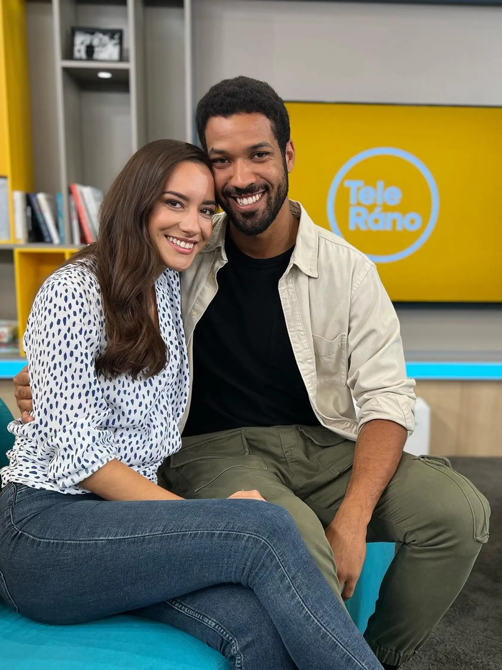 Victor Ibara a Barbora Bezáková v Teleráne.