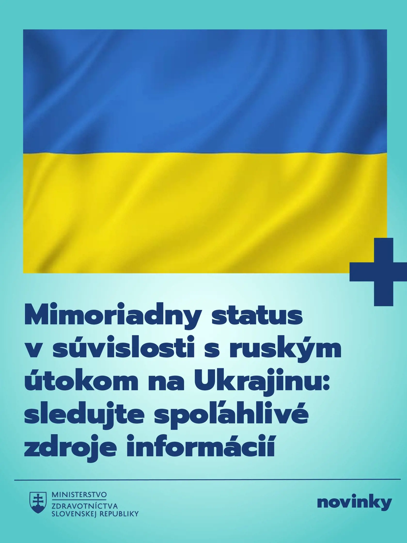 Ministerstvá aj polícia vyzývajú Slovákov, aby neverili dezinformáciám a propagande v súvislosti s vojnou na Ukrajine.