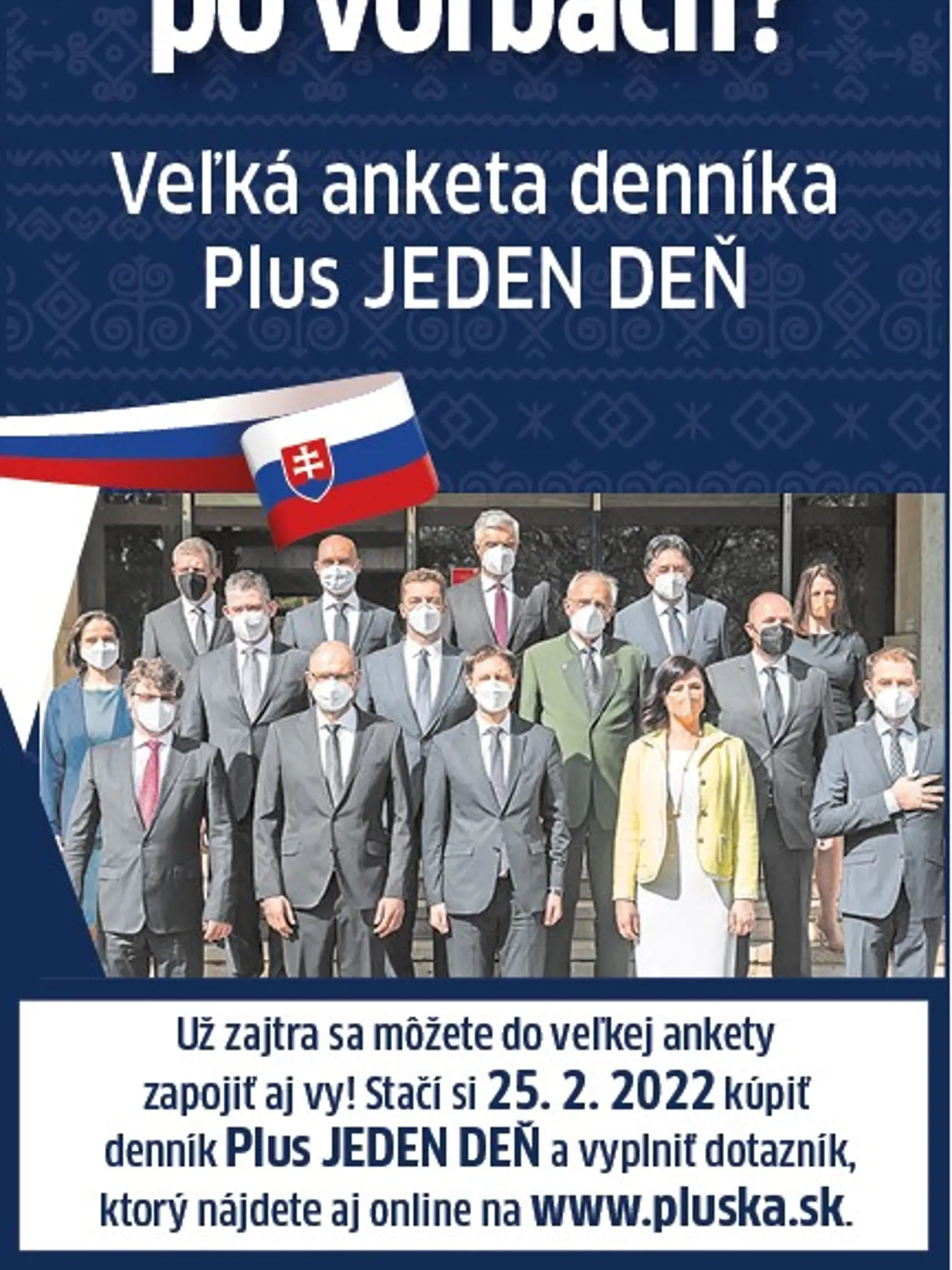 Zapojte sa do ankety denníka Plus JEDEN DEŇ.