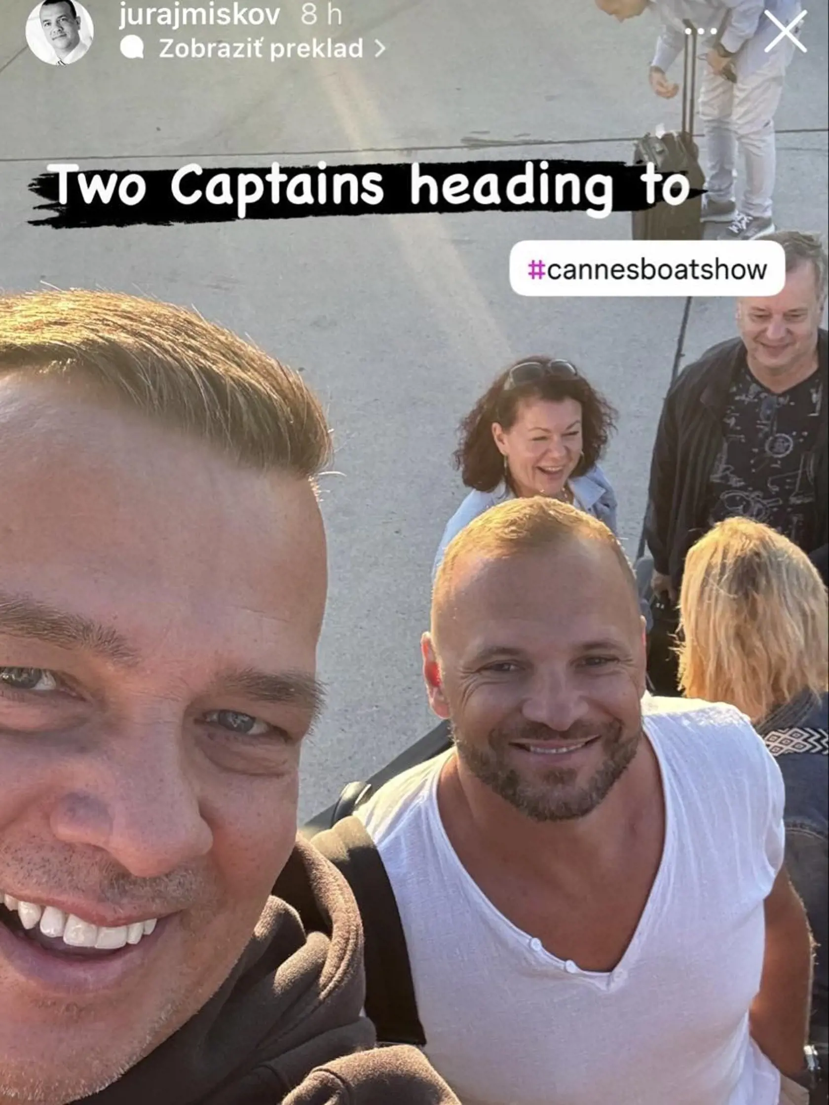 Marián Gáborík a Juraj Miškov sa vybrali na pánsku jazdu do Cannes.