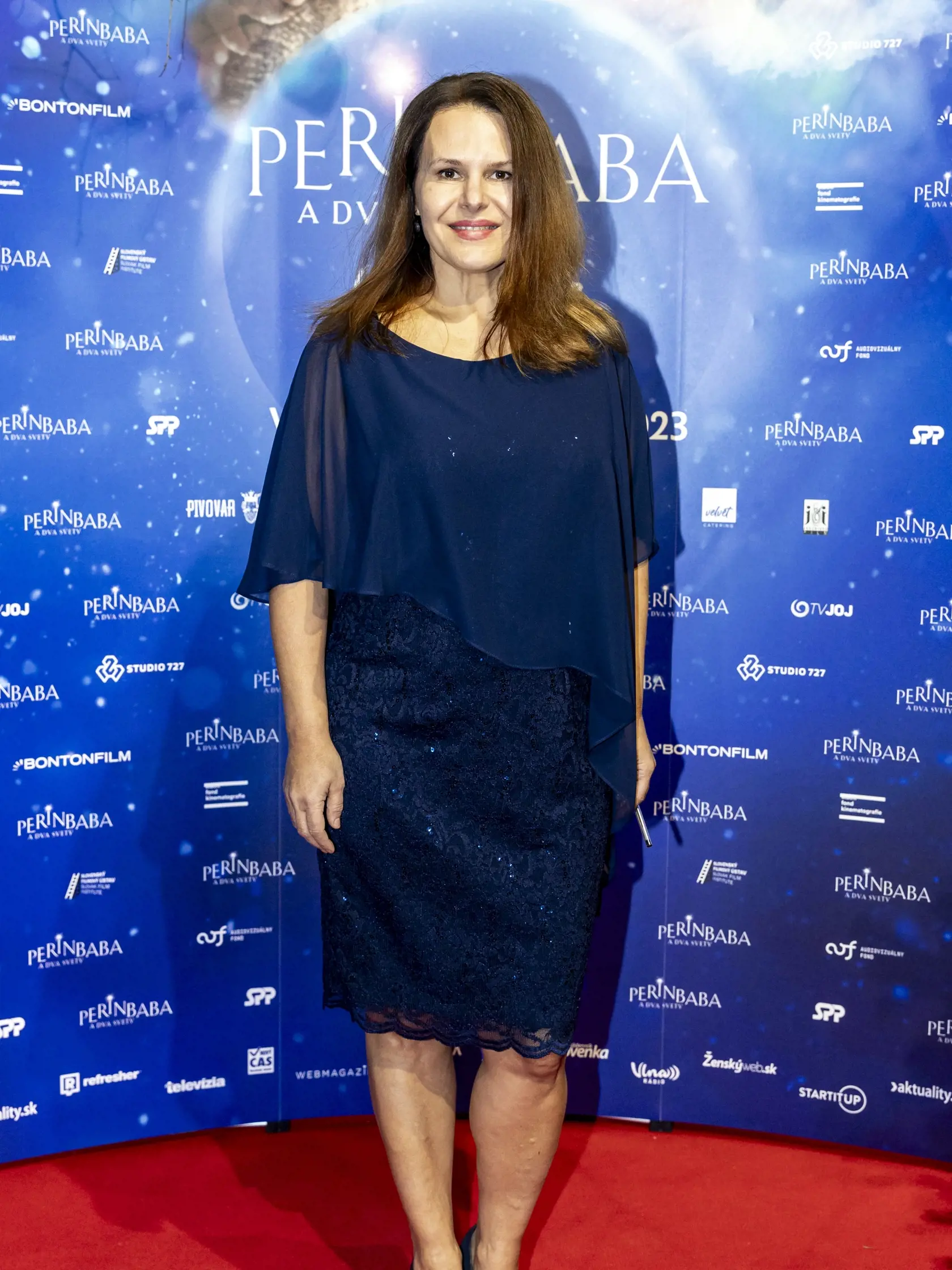 Premiéra filmu Perinbaba a Dva svety. Na snímke je Bibiana Ondrejková. 