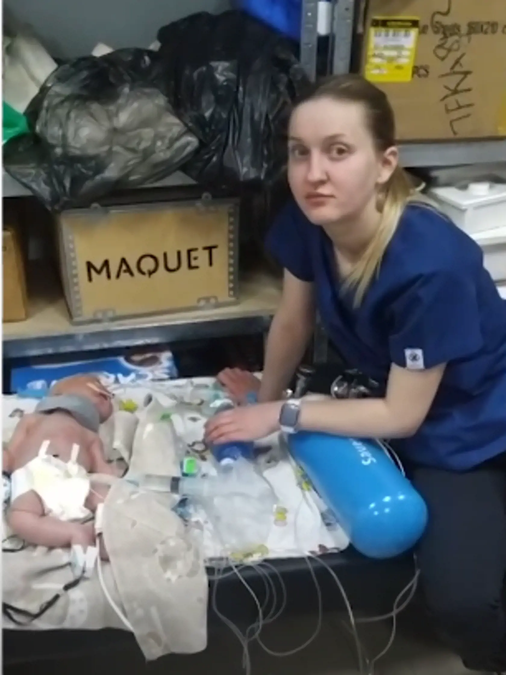 Novorodencov museli presunúť do protibombového krytu.