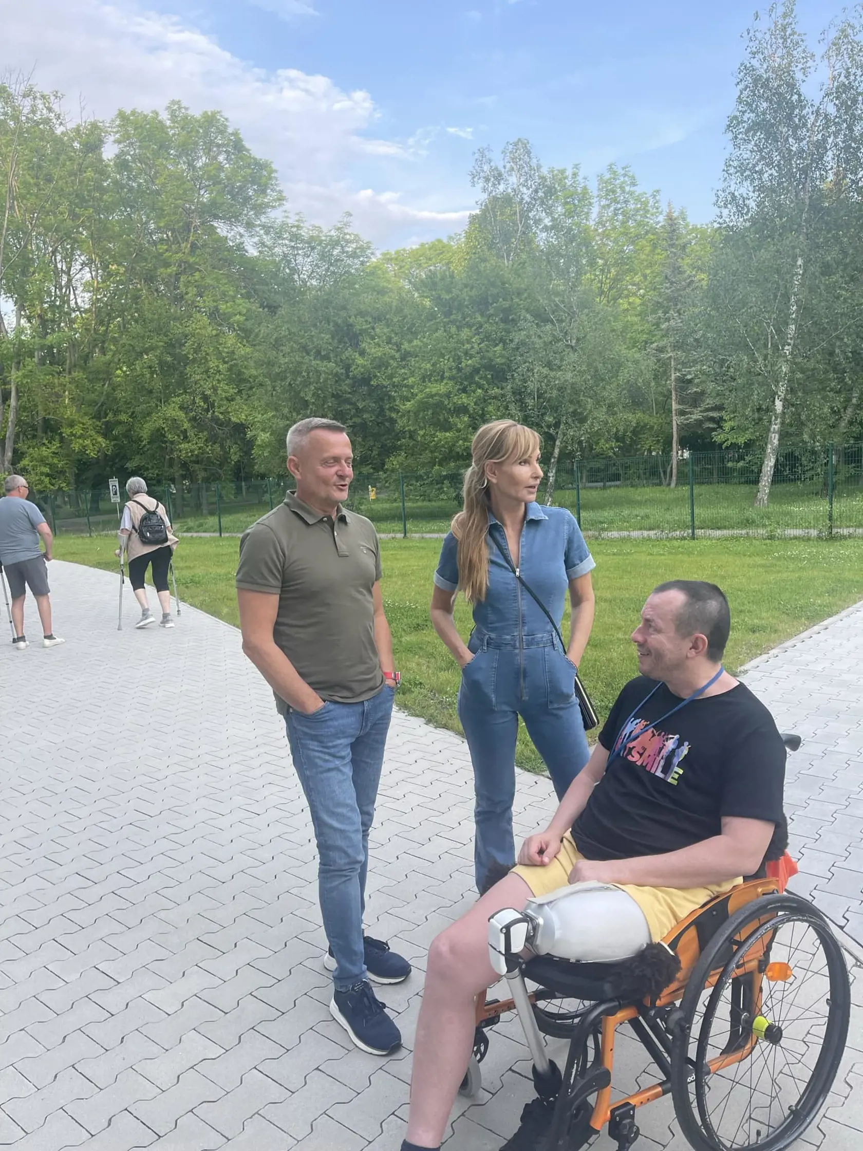 Vilo Rozboril s manželkou Sandrou prišli navštíviť Daga Paloviča.