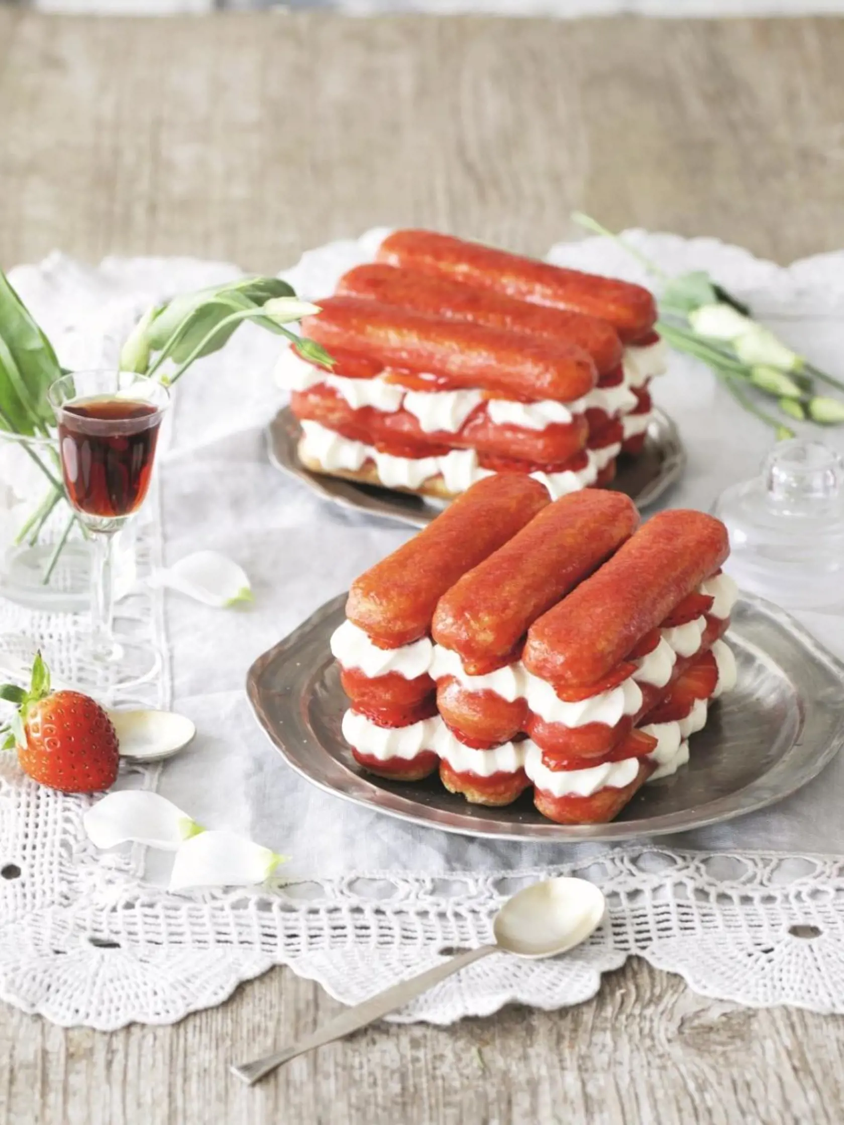 Jahodové tiramisu