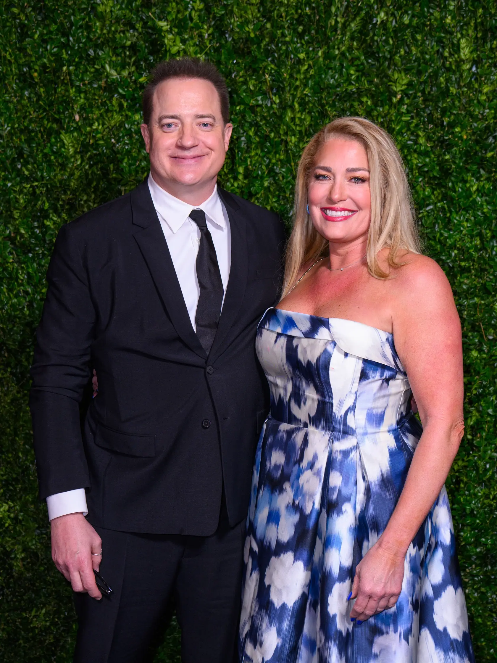 Brendan Fraser a Jeanne Moore (2023)