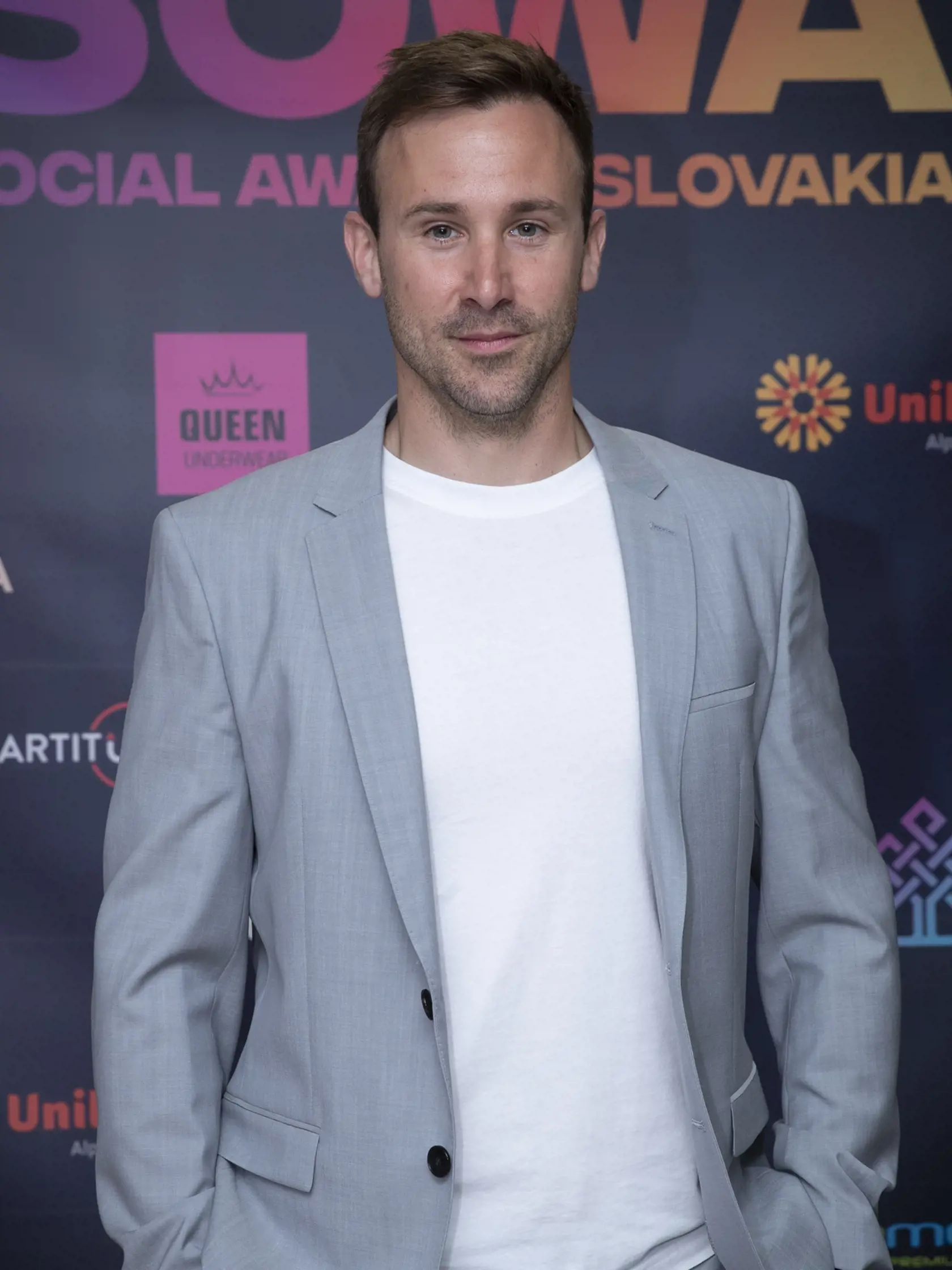 Druhý ročník odovzdávania ocenení Social Media Awards pre najúspešnejších influencerov na Slovensku. Na snímke je Marek Fašiang.