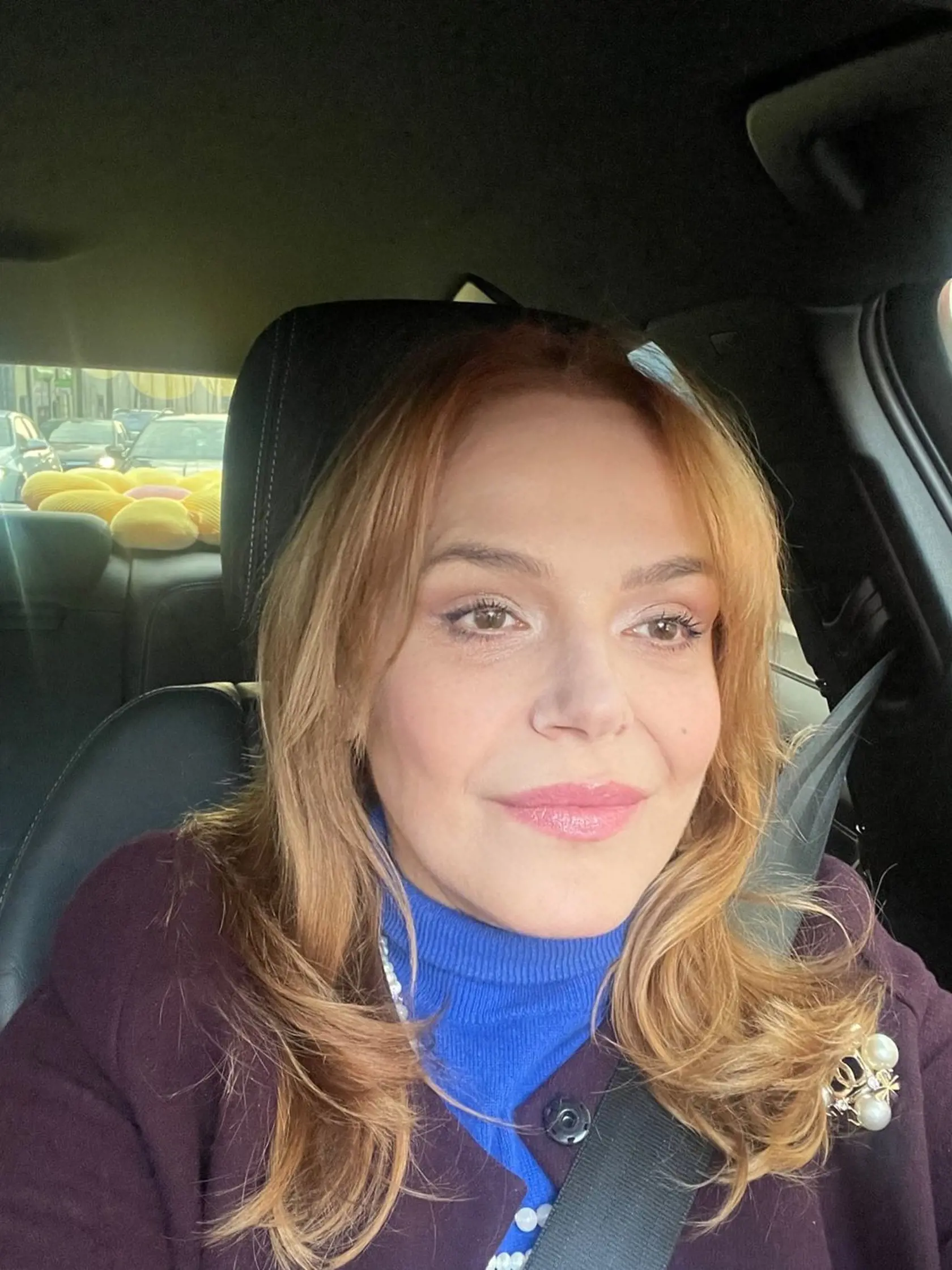 Dagmar Havlová bez ofiny
