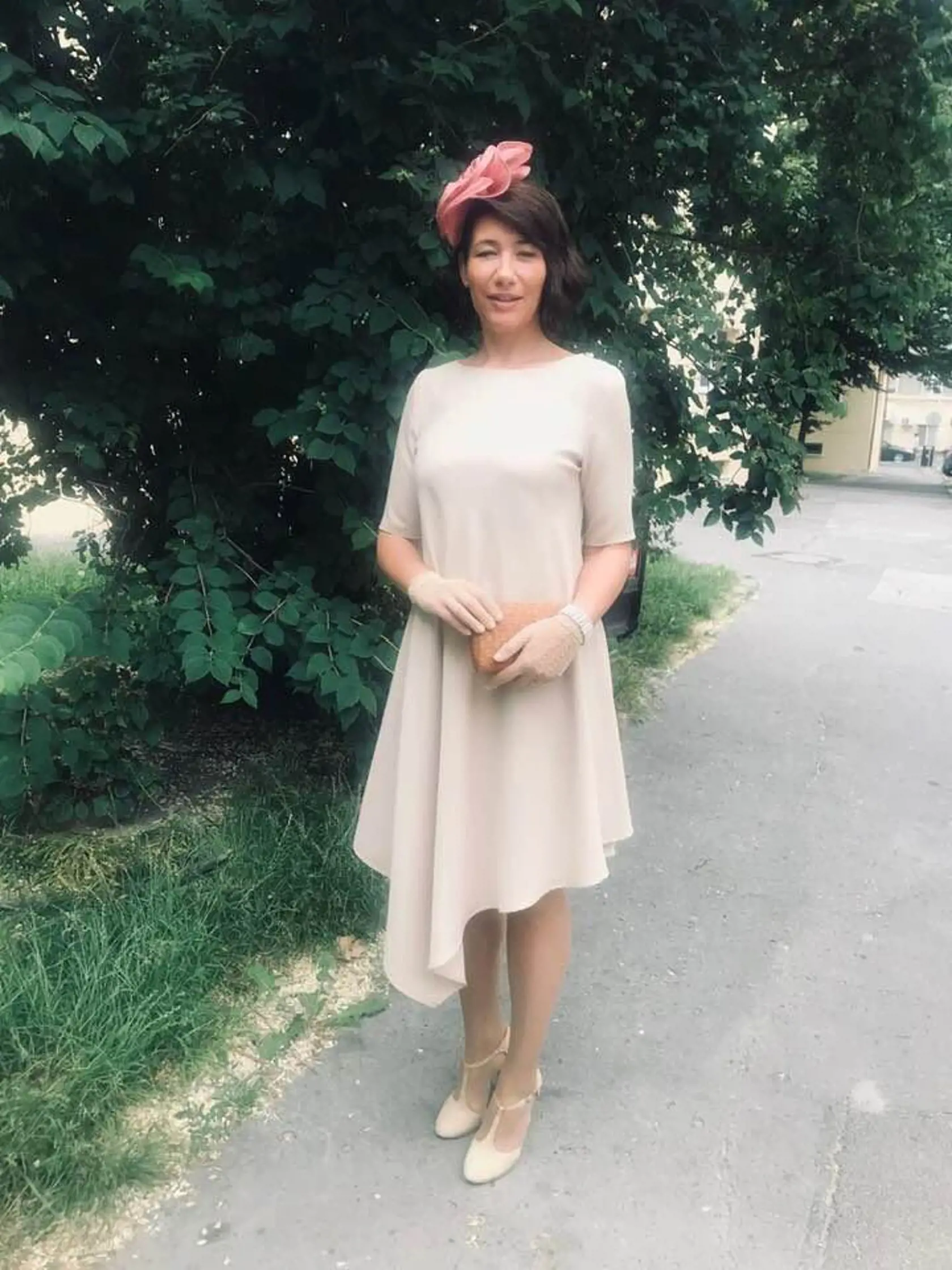 Takto sa vyparádila na inauguráciu Lucia Ďuriš Nicholsonová. Fotkou sa pochválila na svojom facebookovom profile.