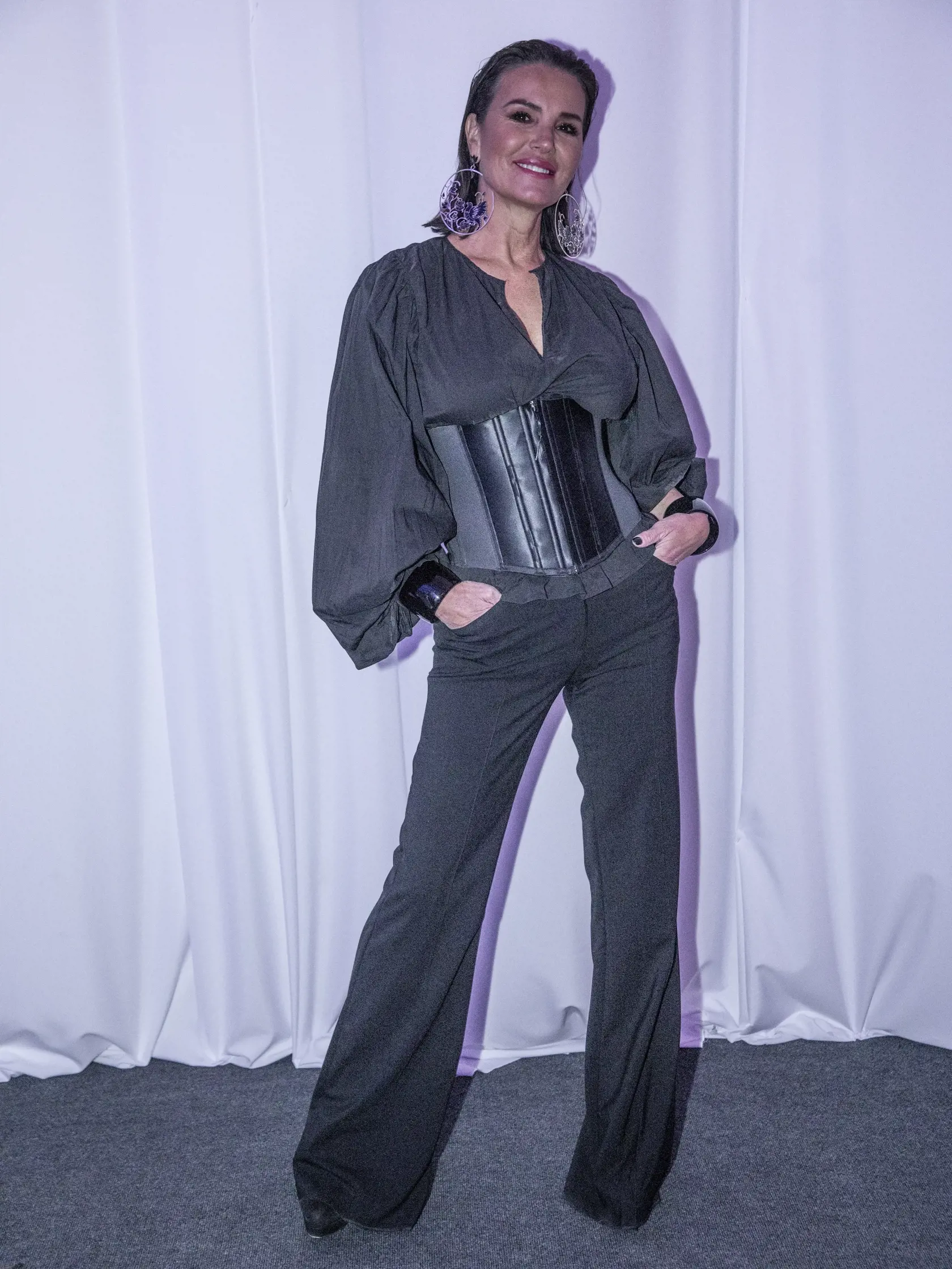 Na snímke je  módna prehliadka Eurovea Fashion Forward. Na fotke je Silvia Lakatošová