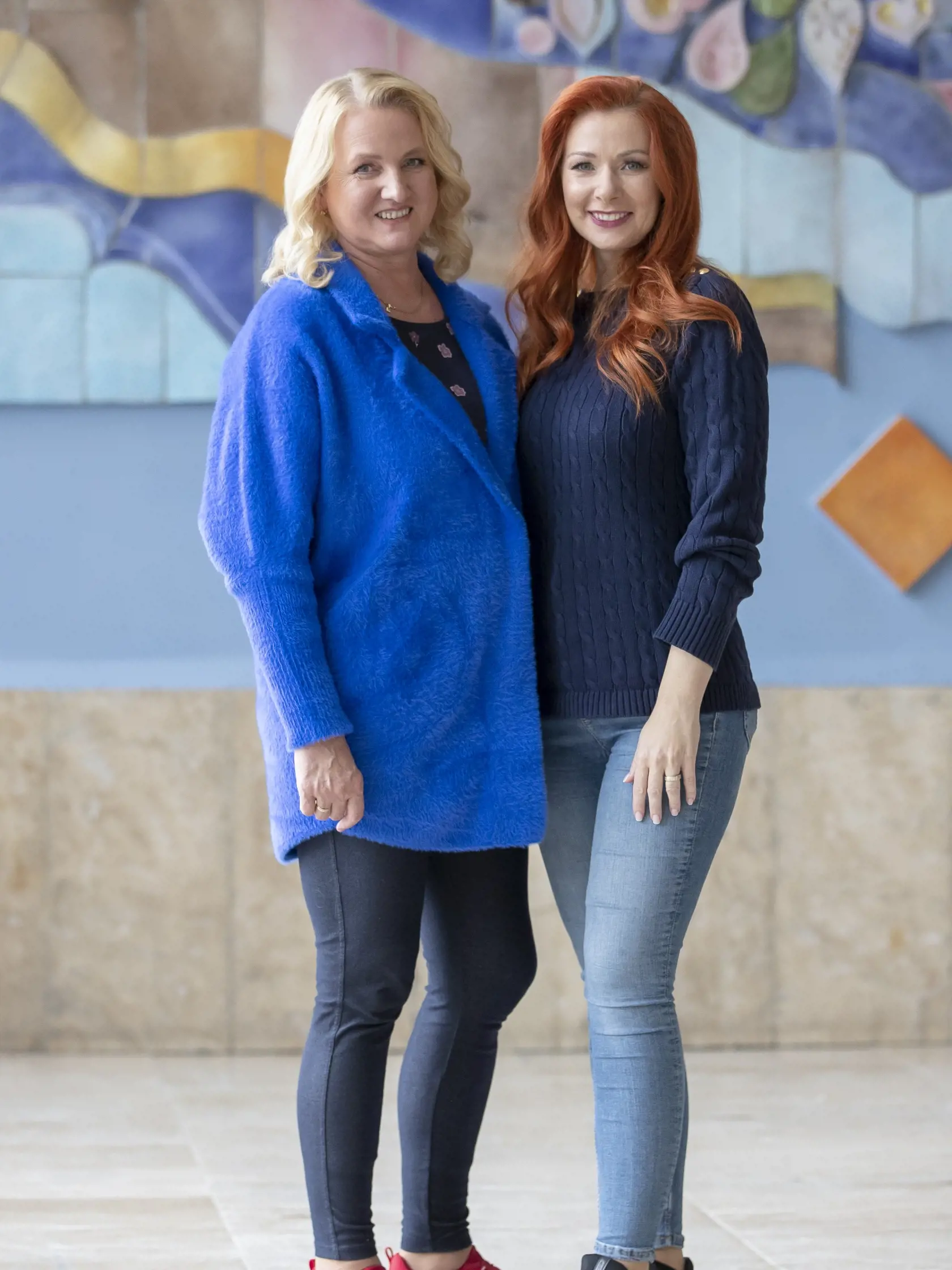 Jozefína Zaukolcová a Petra Tóth (vpravo), porotkyňe televíznej šou Pečie celé Slovensko.