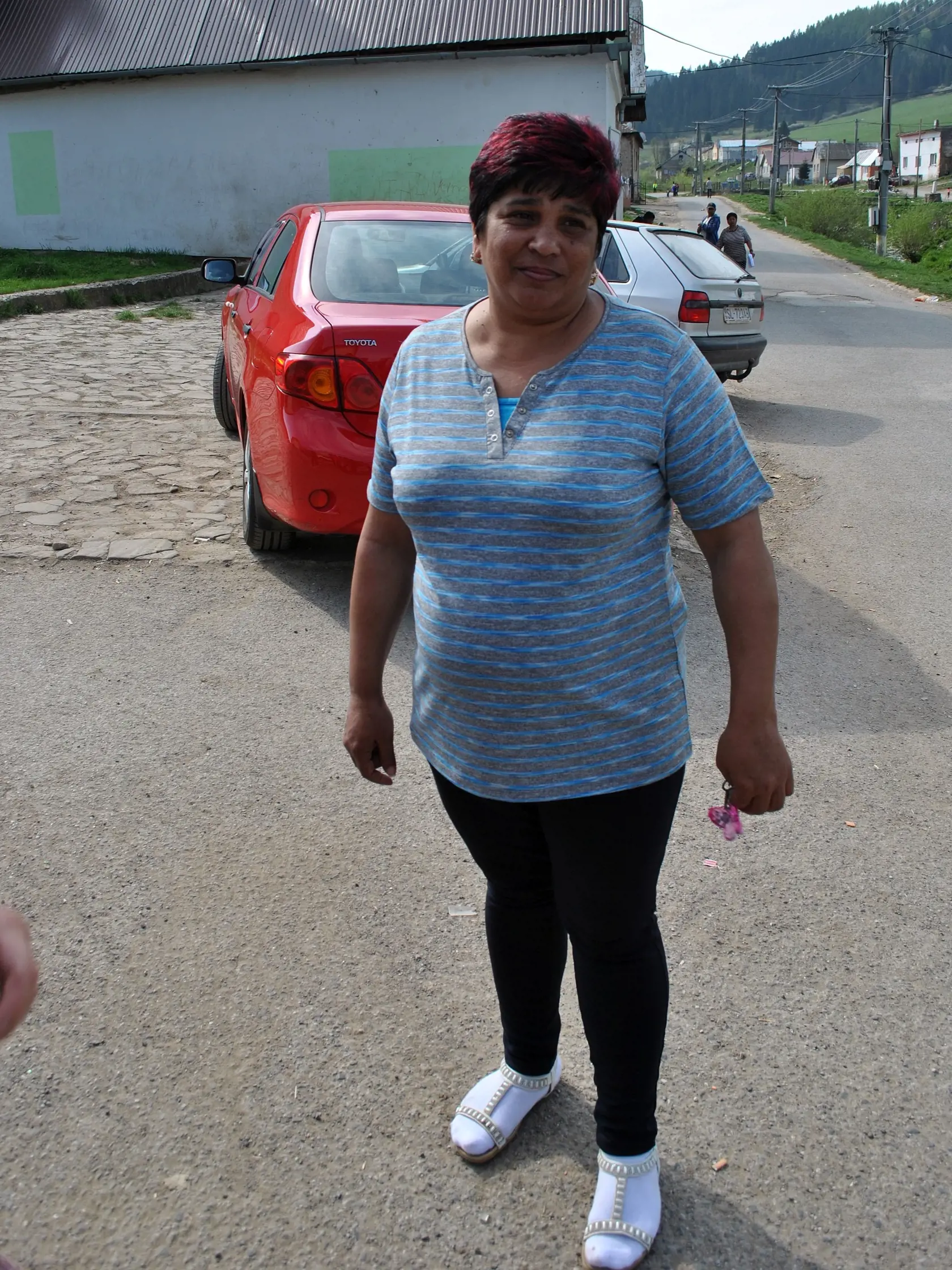 Starostka Lomničky Mária Oračková.
