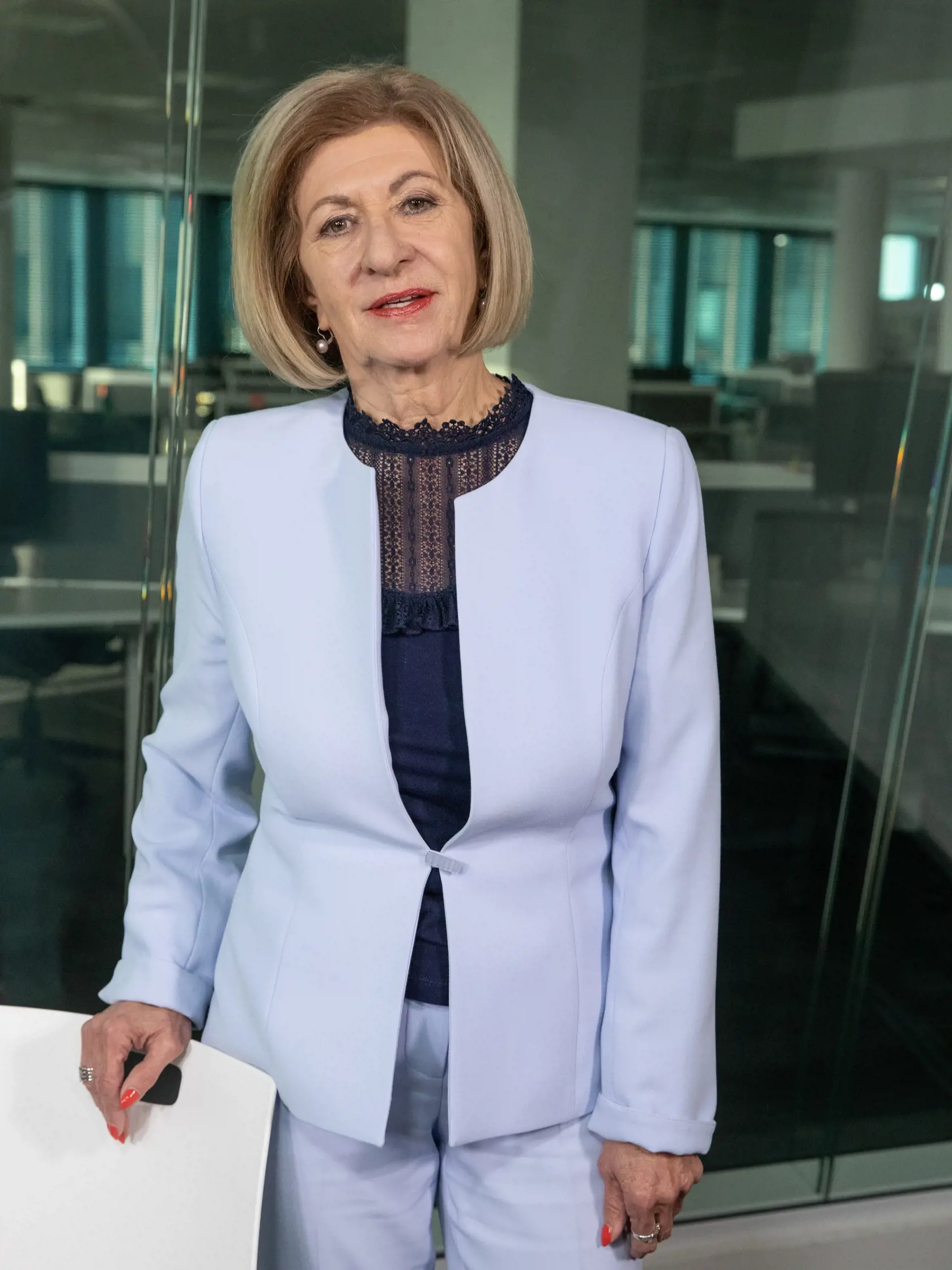 Na snímke je  právnička a bývala prokurátorka JUDr. Eva Mišíková, ktorá dlhé roky bojovala proti mafii na Slovensku.
