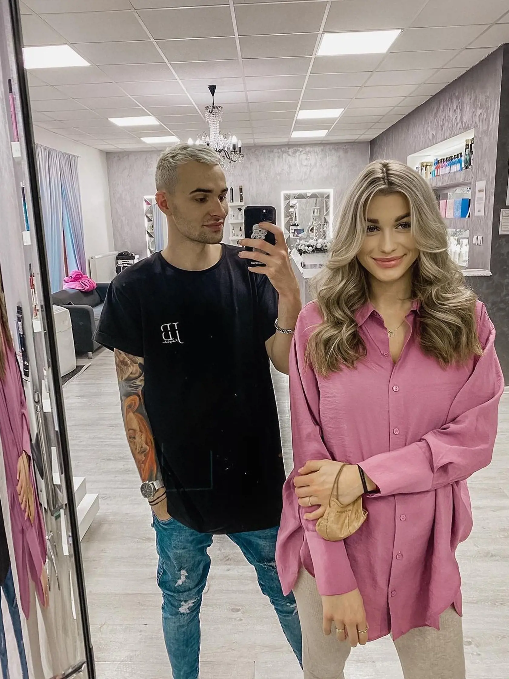 Jirko Blatný s manželkou Attilu Végha.