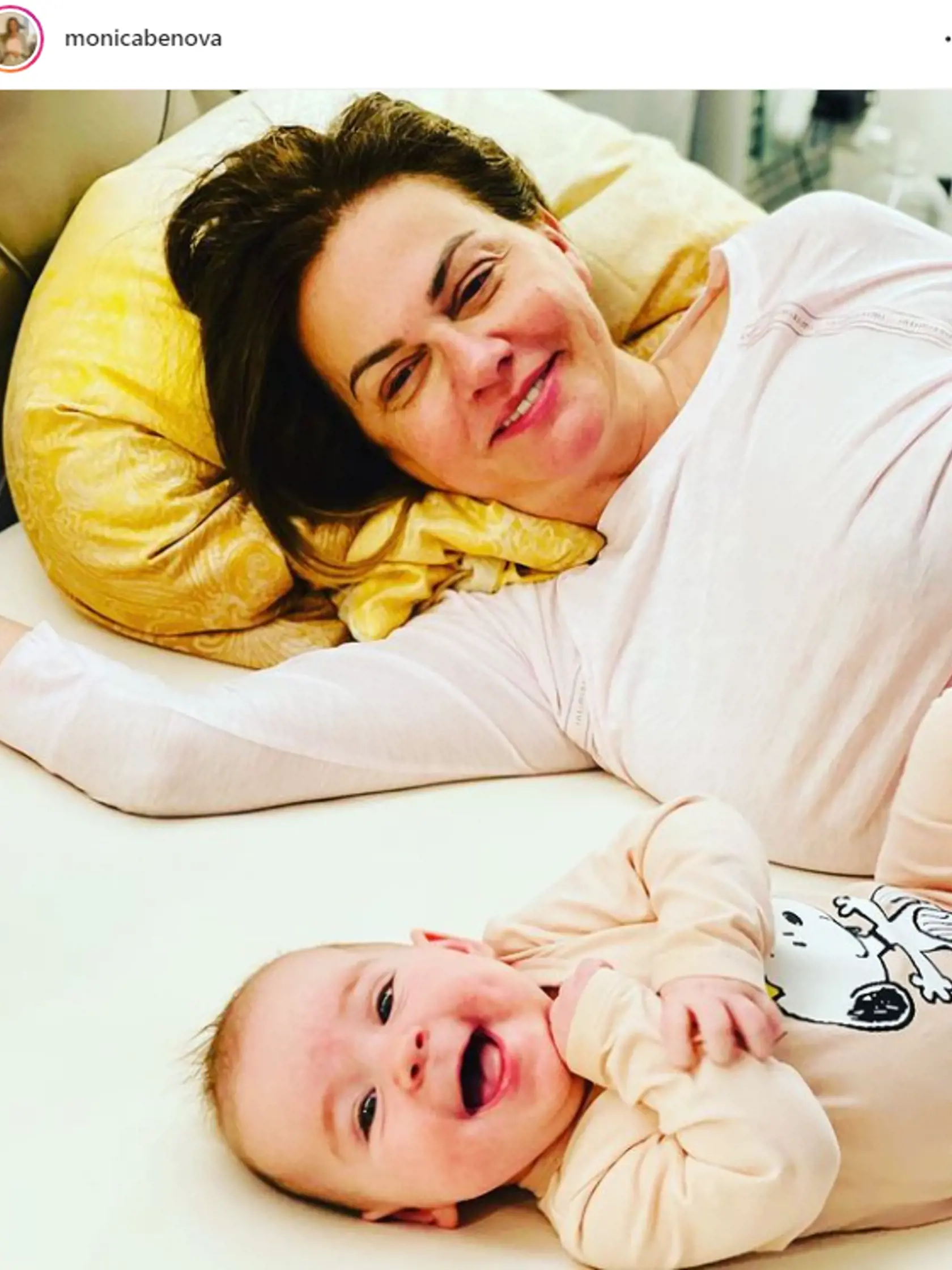 Monika Beňová často zverejňuje fotografie s dcérkou Leuškou.