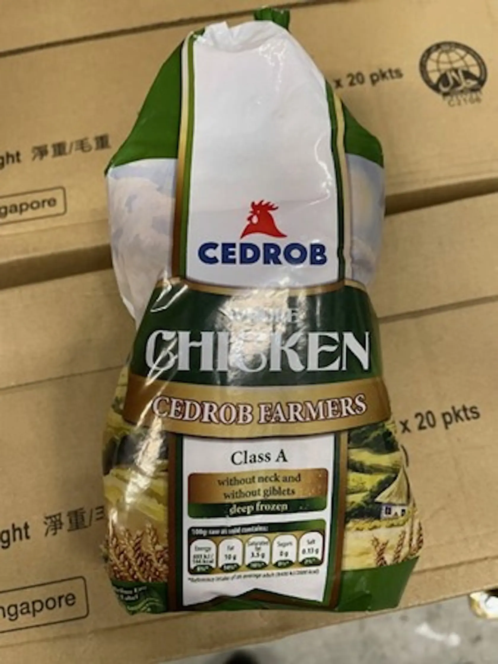 Mrazené kurča z Poľska obsahovalo salmonelu.