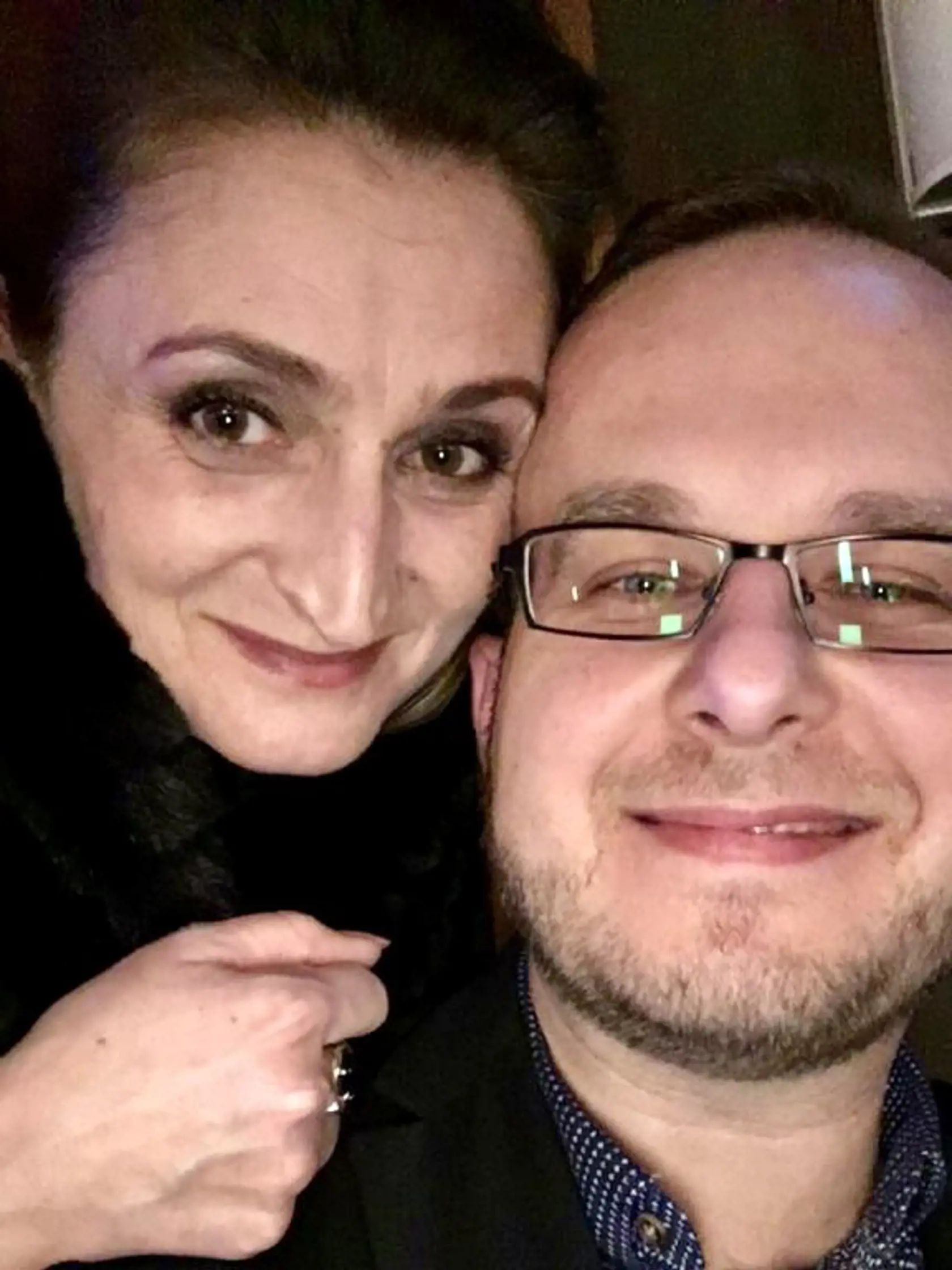 Vráblicová Lucia na snímke s už exmanželom.