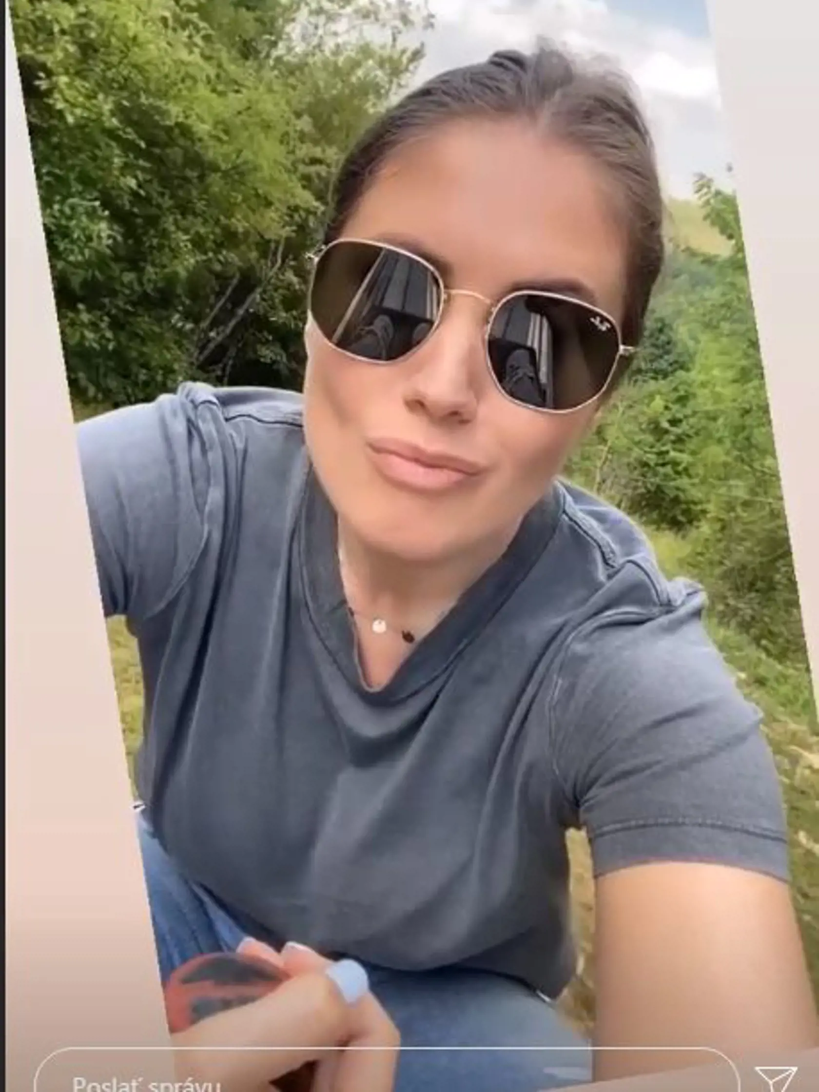 Bývalá misska Eva Rezešová Džodlová.
