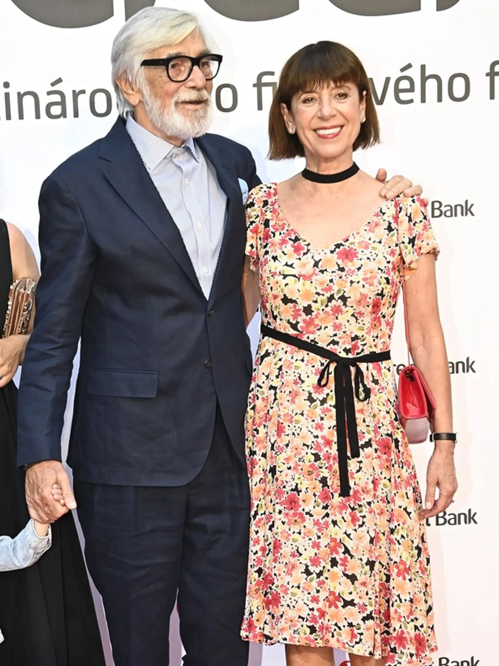 Jiří Bartoška, Andrea Bartošková, dcera, vnučka