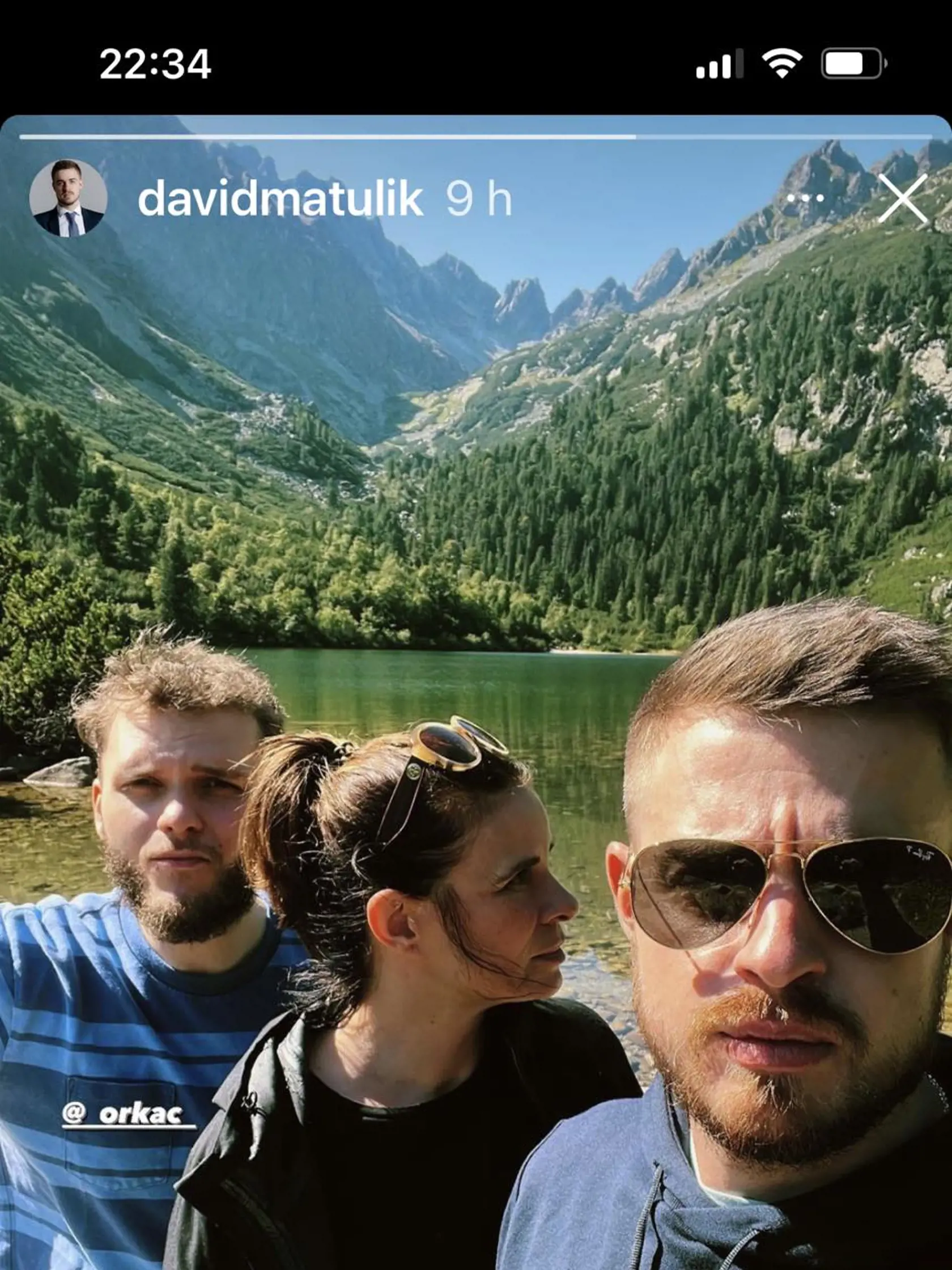 August 2024: Zuzana Fialová so synom Dávidom v Tatrách.