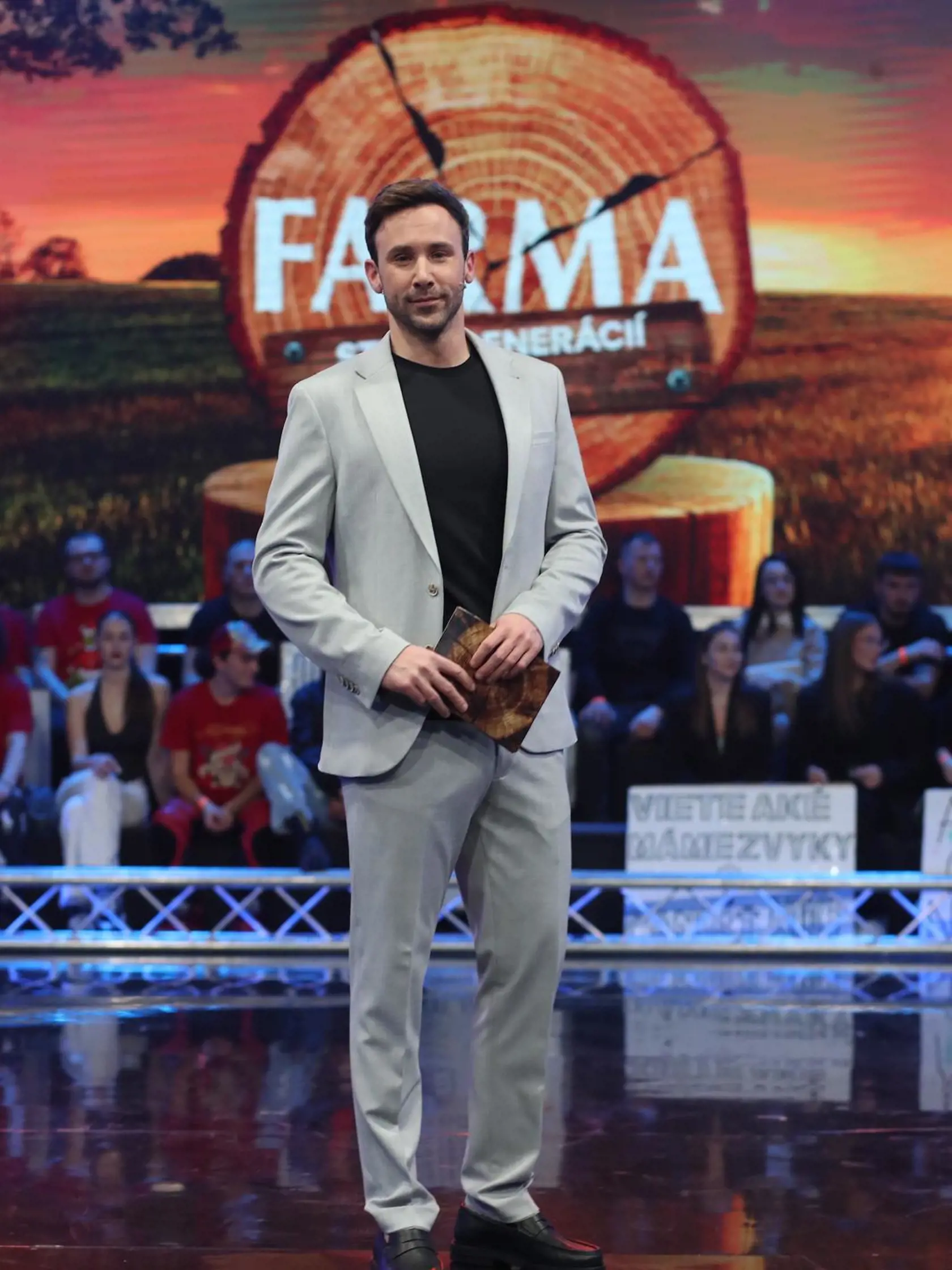 Moderátor Marek Fašiang