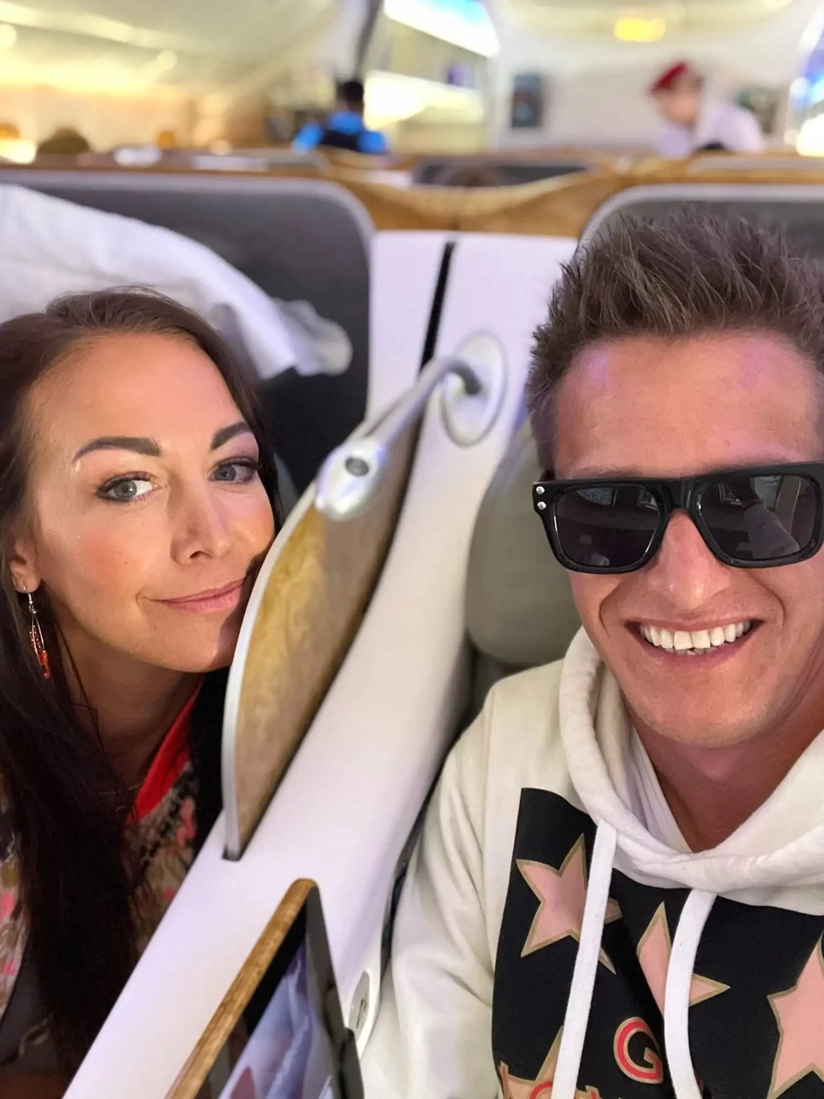 Agáta Hanychová a Miroslav Dopita na Bali