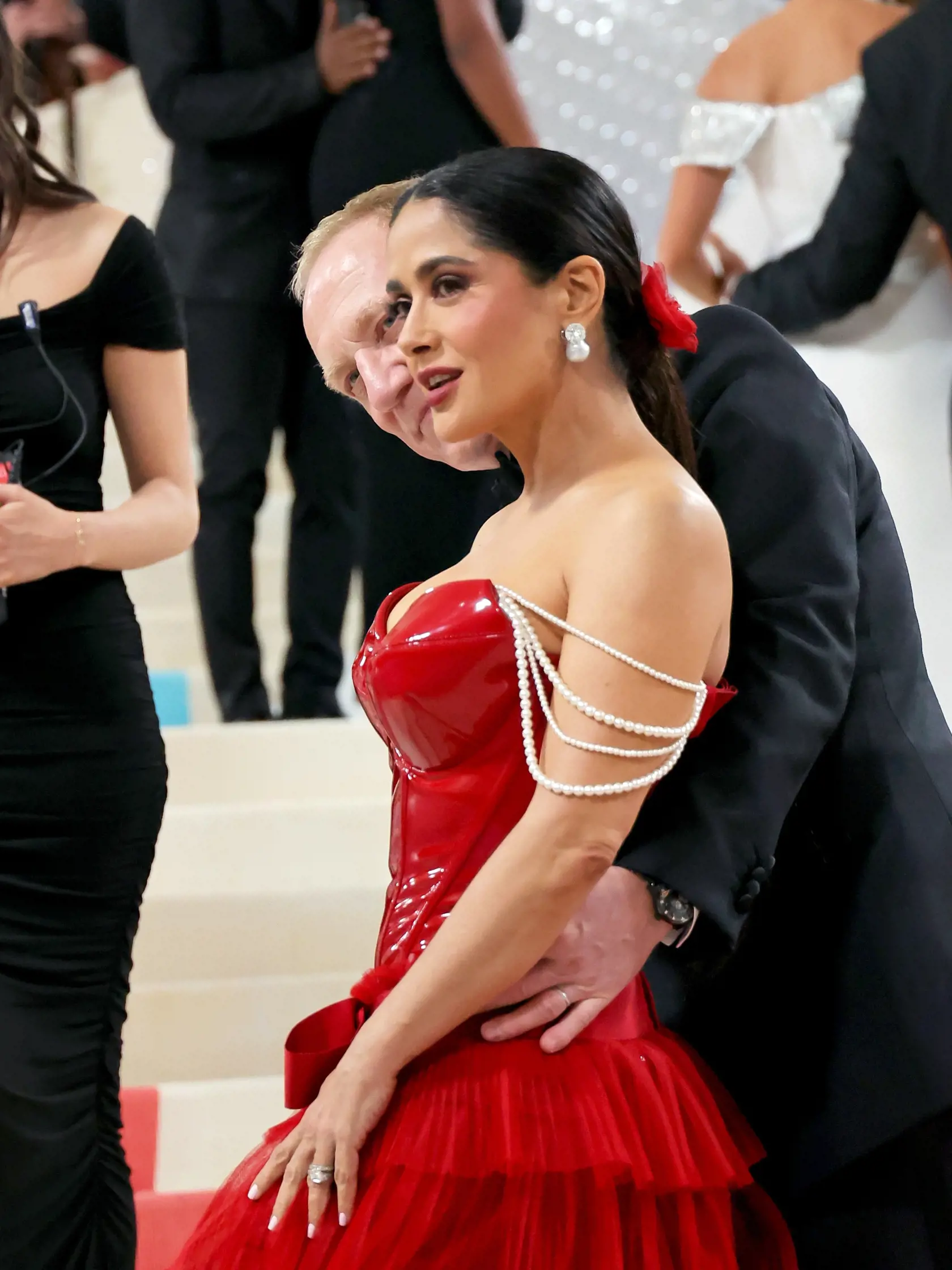 Salma Hayek na tohtoročnom Met Gala
