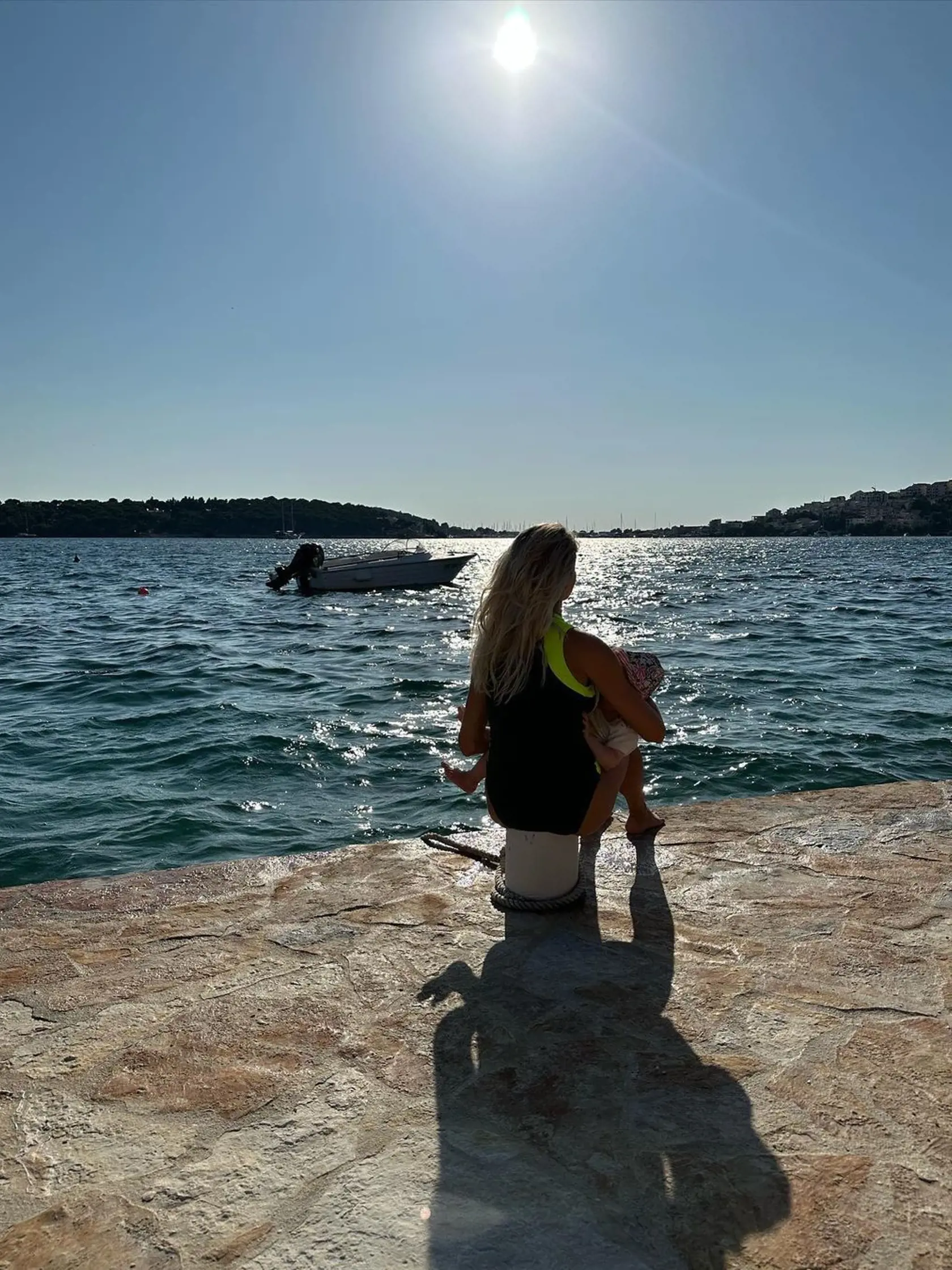 Ivana Gáborík s rodinou si užívajú leto v Chorvátsku